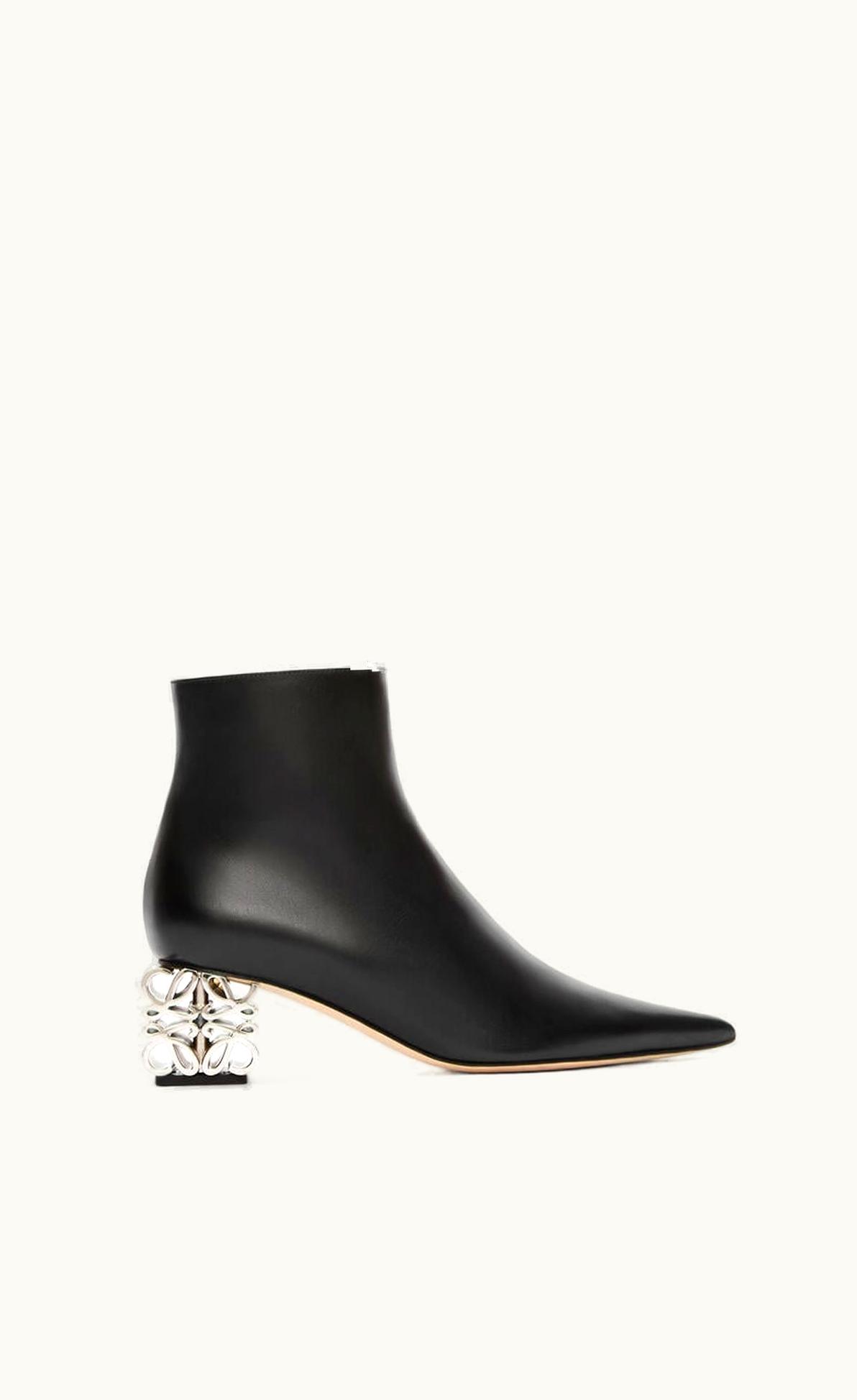 Loewe Loewe Anagram Heel Boot In Calfskin UZ0127871
