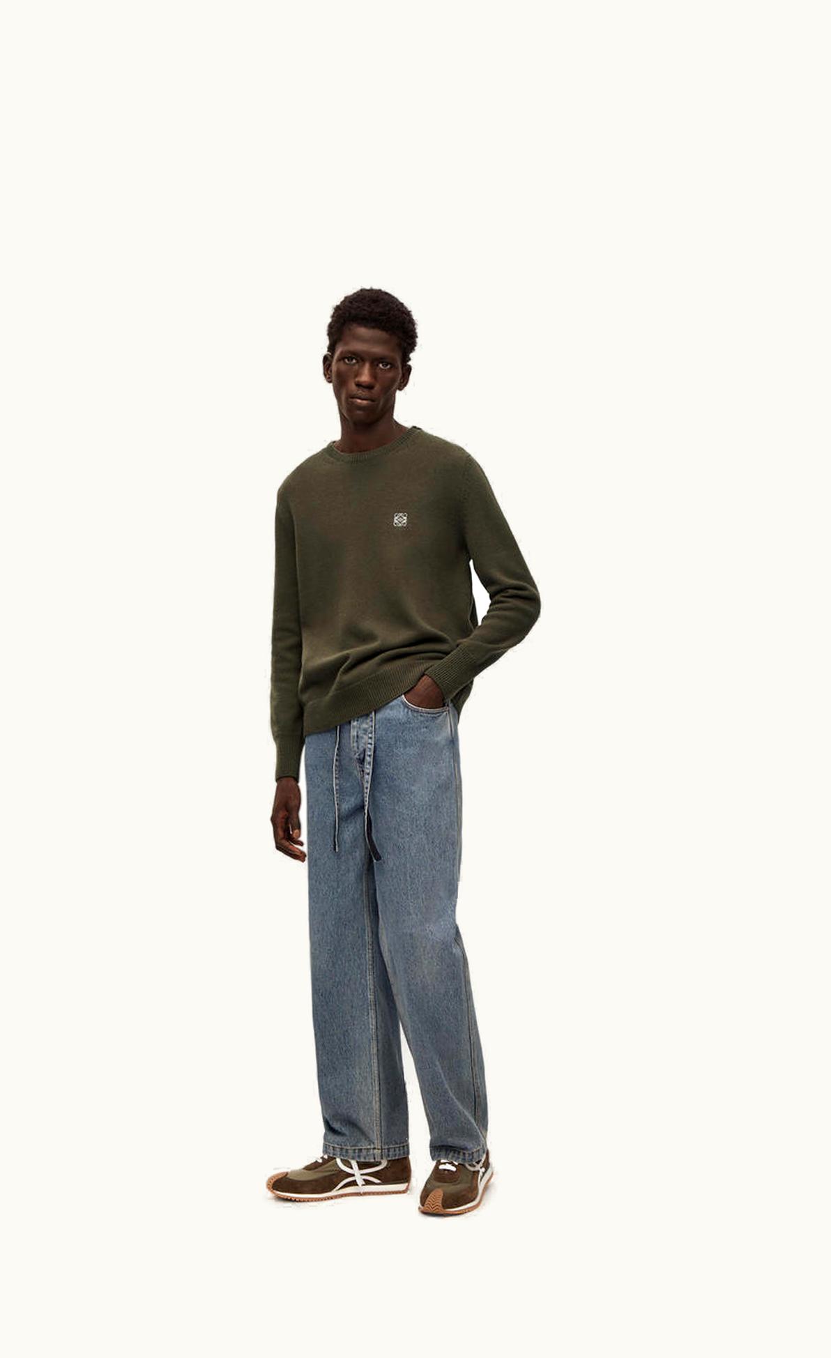 Loewe Loewe Anagram Sweater In Wool UZ0127909