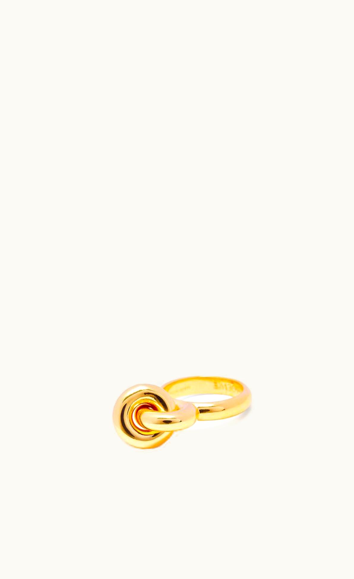 Loewe Loewe Donut Link Ring In Sterling Silver UZ0127962