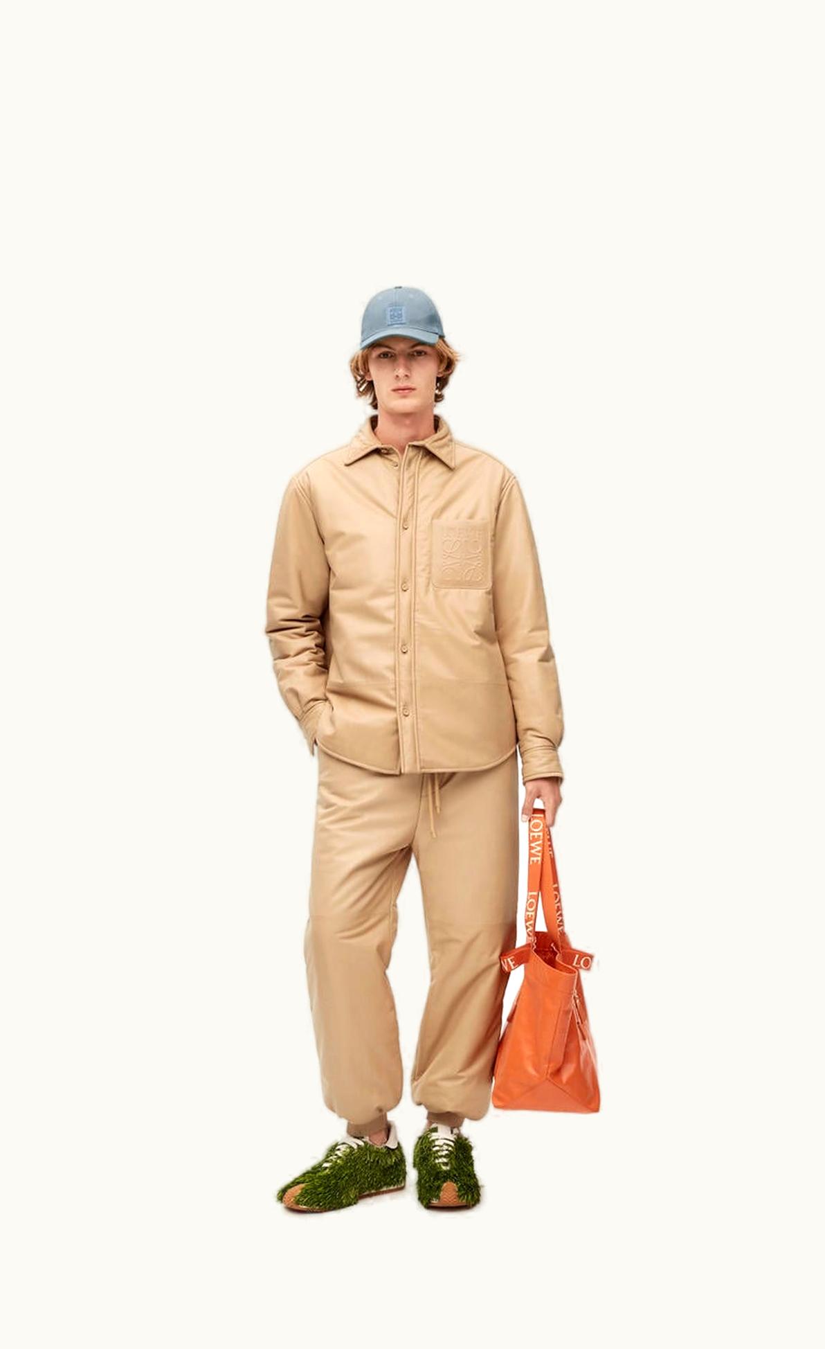 Loewe Loewe Puffer Jogging Trousers In Nappa UZ0128020