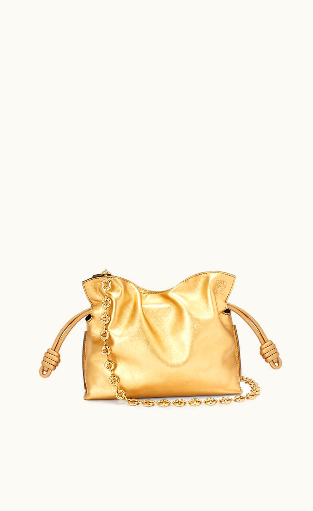 Loewe Loewe Mini Flamenco Clutch In Nappa Calfskin With Chain UZ0128025