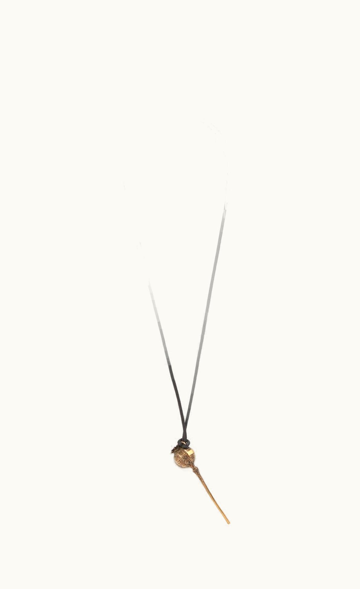Loewe Loewe Poppy Seed Pendant In Brass And Enamel UZ0128047