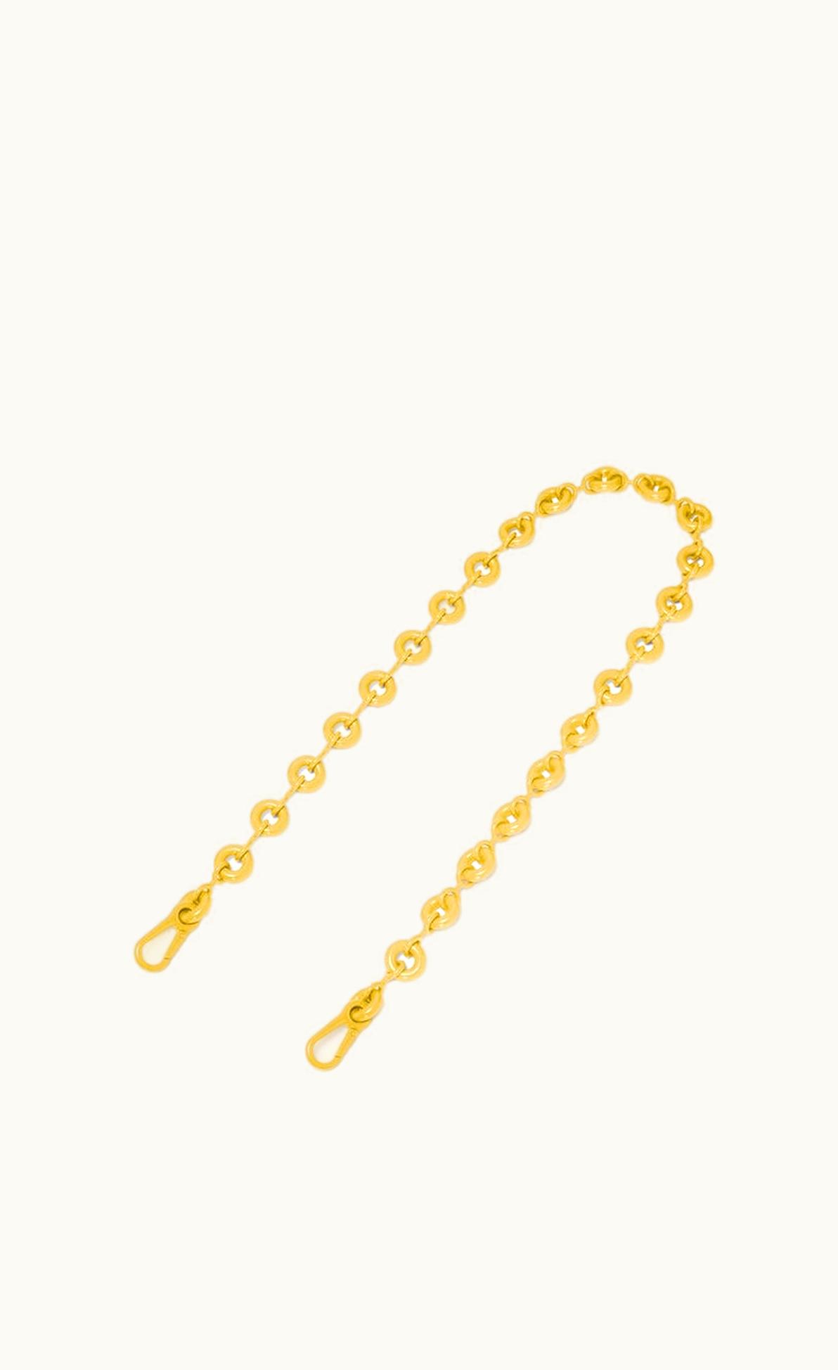 Loewe Loewe Donut Chain In Brass UZ0128071