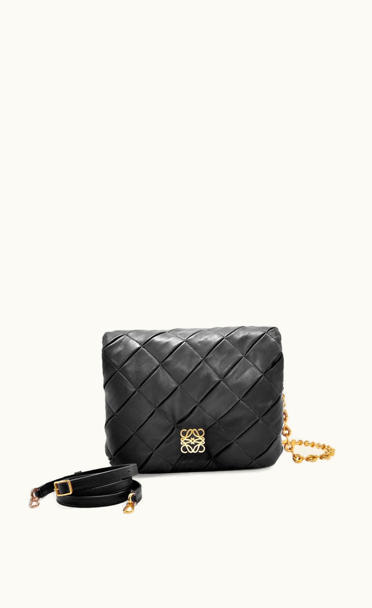 Loewe Loewe Puffer Goya In Pleated Shiny Nappa Lambskin UZ0128166