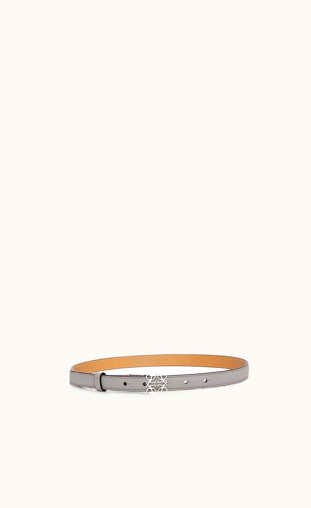 Loewe Loewe Anagram Belt In Soft Grained Calfskin And Brass UZ0128336