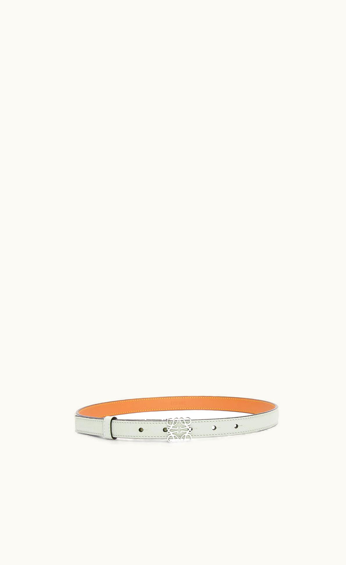 Loewe Loewe Anagram Belt In Soft Grained Calfskin And Brass UZ0128342