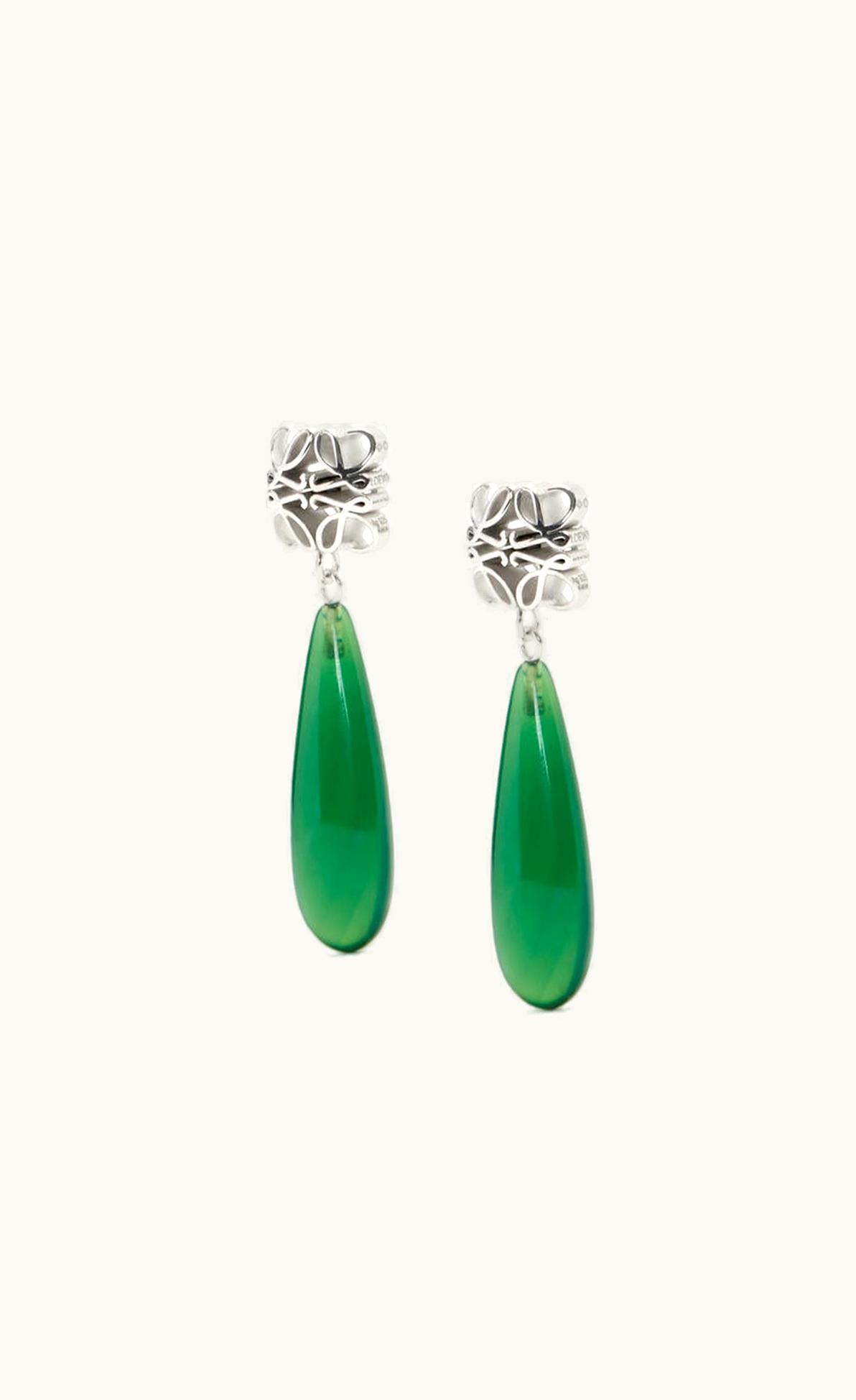 Loewe Loewe Small Howl Drop Earrings In Sterling Silver UZ0128376