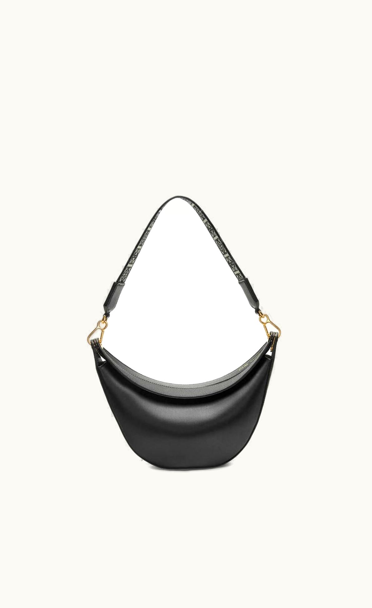 Loewe Loewe Small Loewe Luna Bag In Satin Calfskin And Jacquard UZ0128452