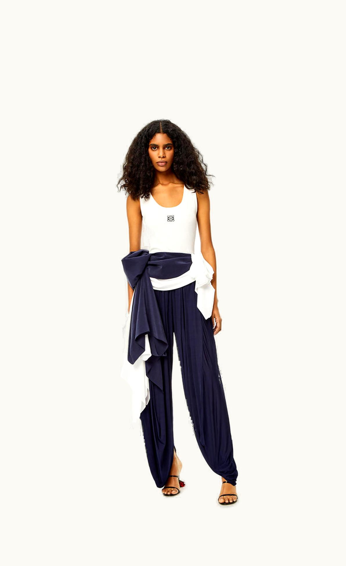 Loewe Loewe Balloon Trousers In Viscose UZ0128486