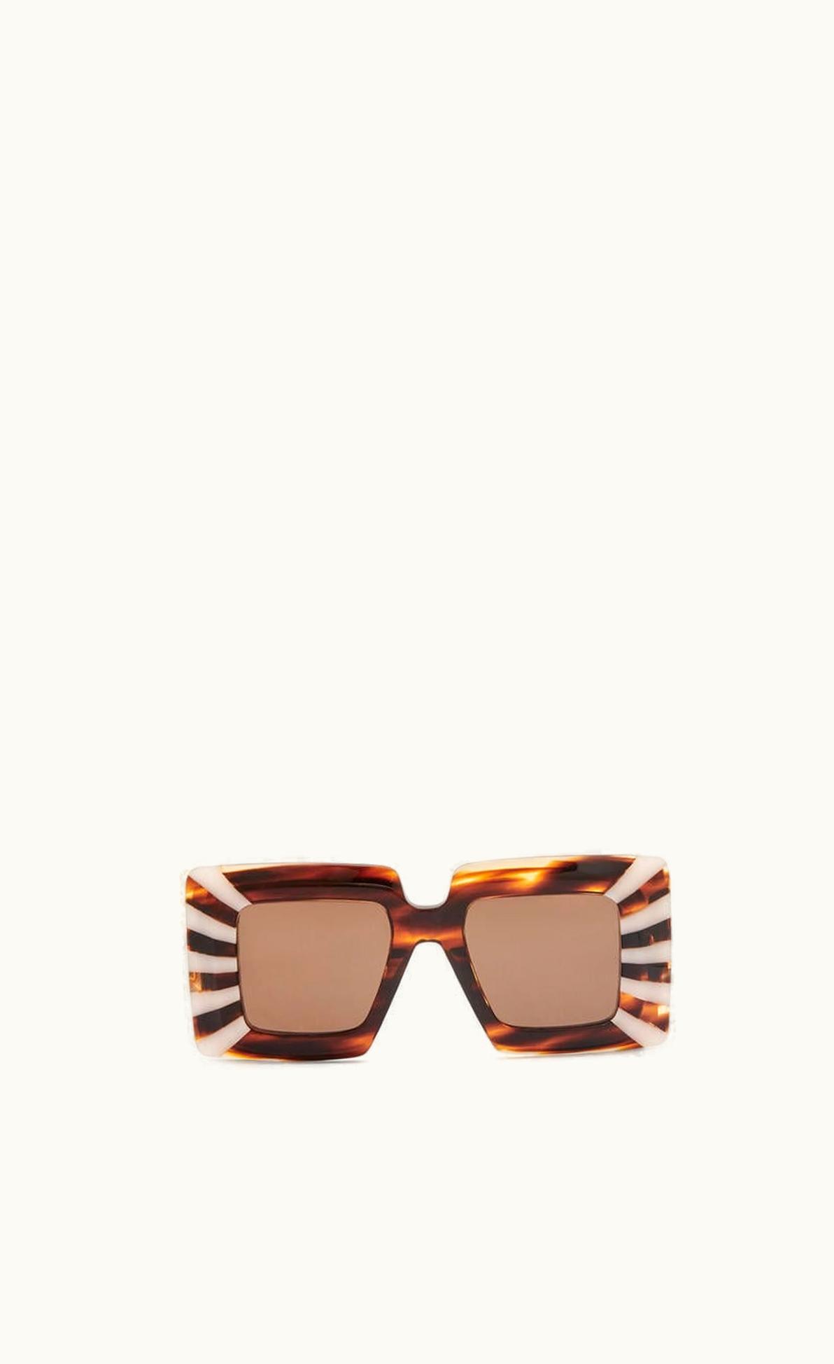Loewe Loewe Oversized Square Sunglasses In Acetate UZ0128563