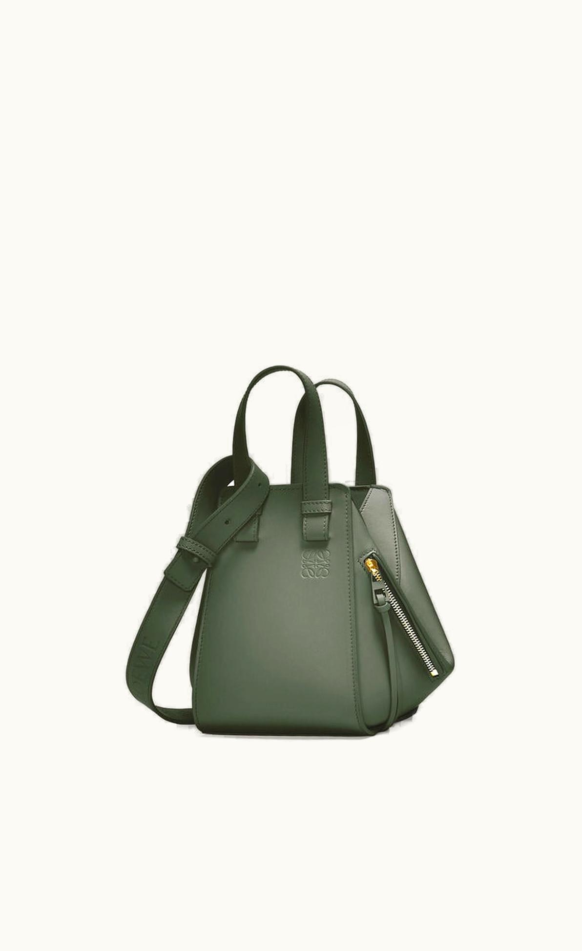 Loewe Loewe Hammock Compact Bag In Satin Calfskin UZ0128565