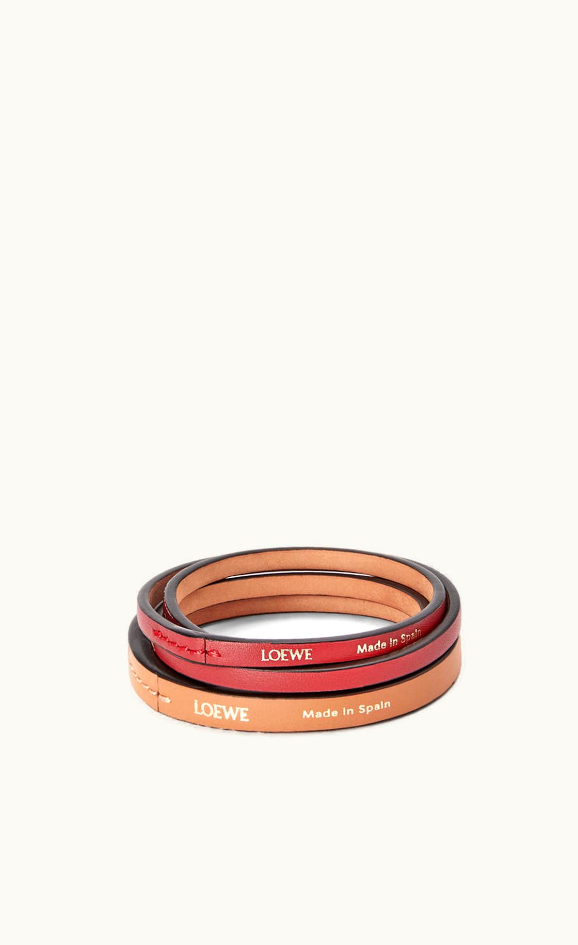 Loewe Loewe Double Bangle Set In Classic Calfskin UZ0128594