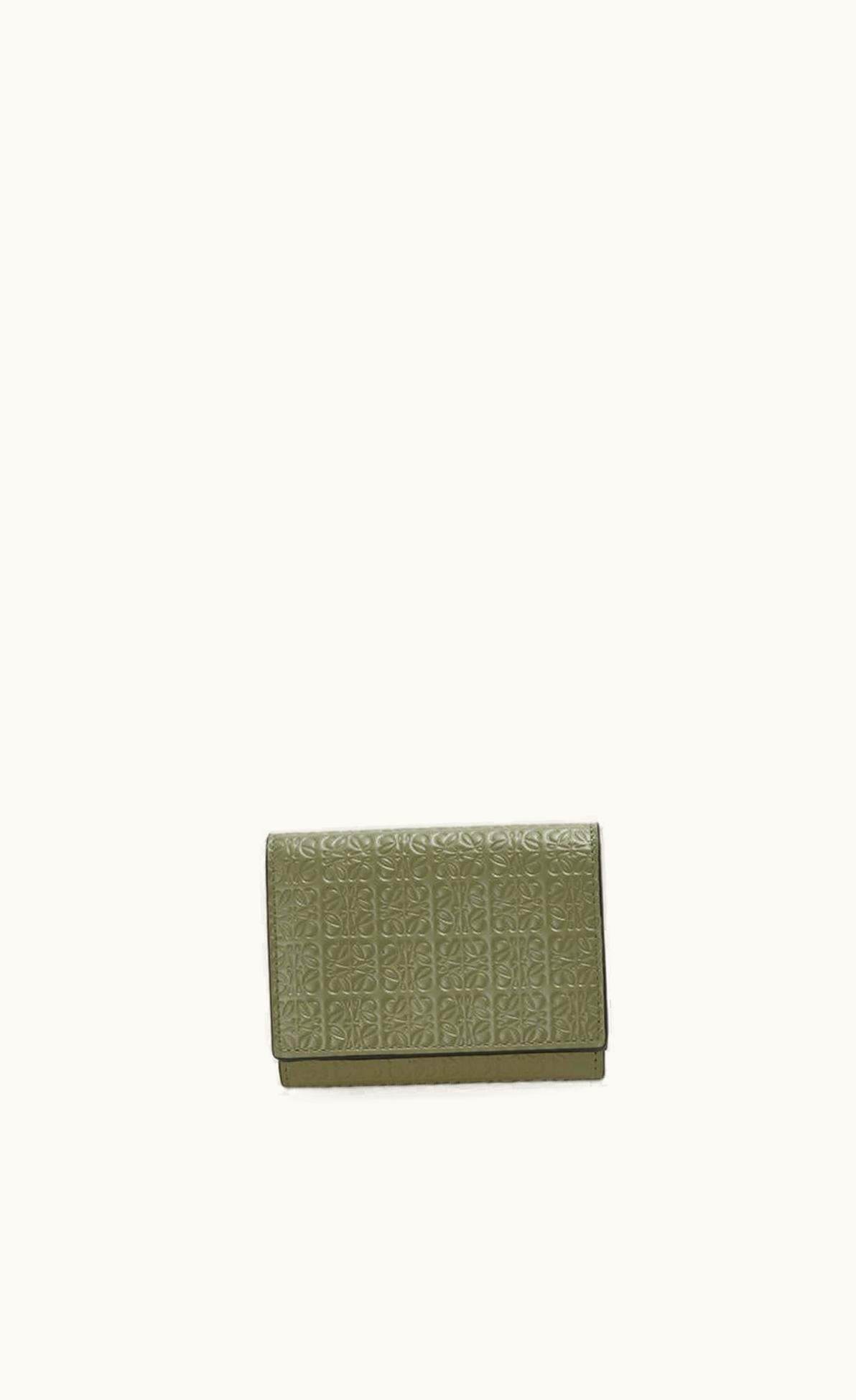Loewe Loewe Repeat Trifold Wallet In Embossed Silk Calfskin UZ0128649