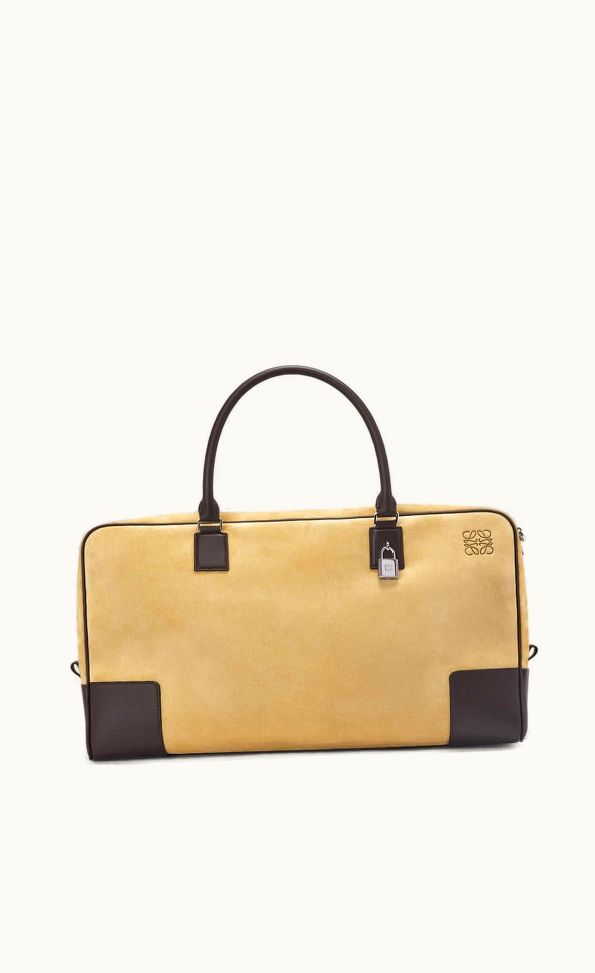 Loewe Loewe Amazona 44 Bag In Suede And Calfskin UZ0128676