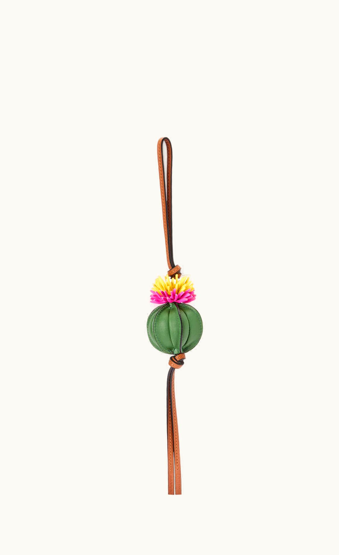 Loewe Loewe Cactus Charm In Calfskin And Brass UZ0128686