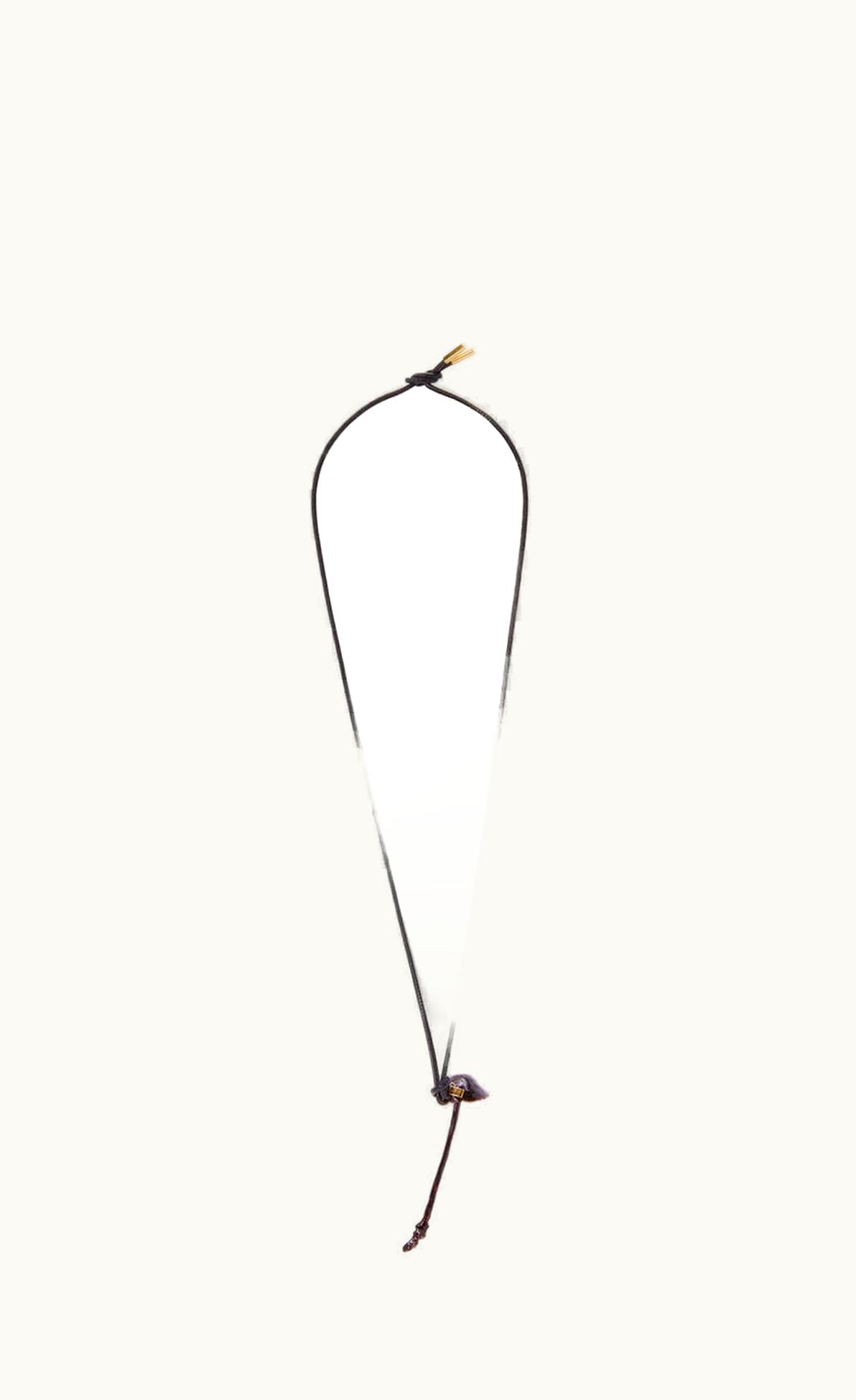 Loewe Loewe Mushroom Pendant In Brass And Enamel UZ0128716