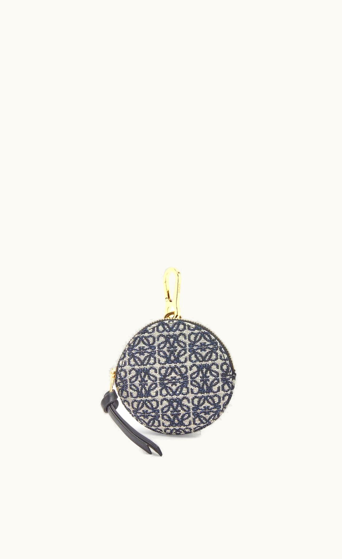Loewe Loewe Cookie Charm In Anagram Jacquard And Calfskin UZ0128735