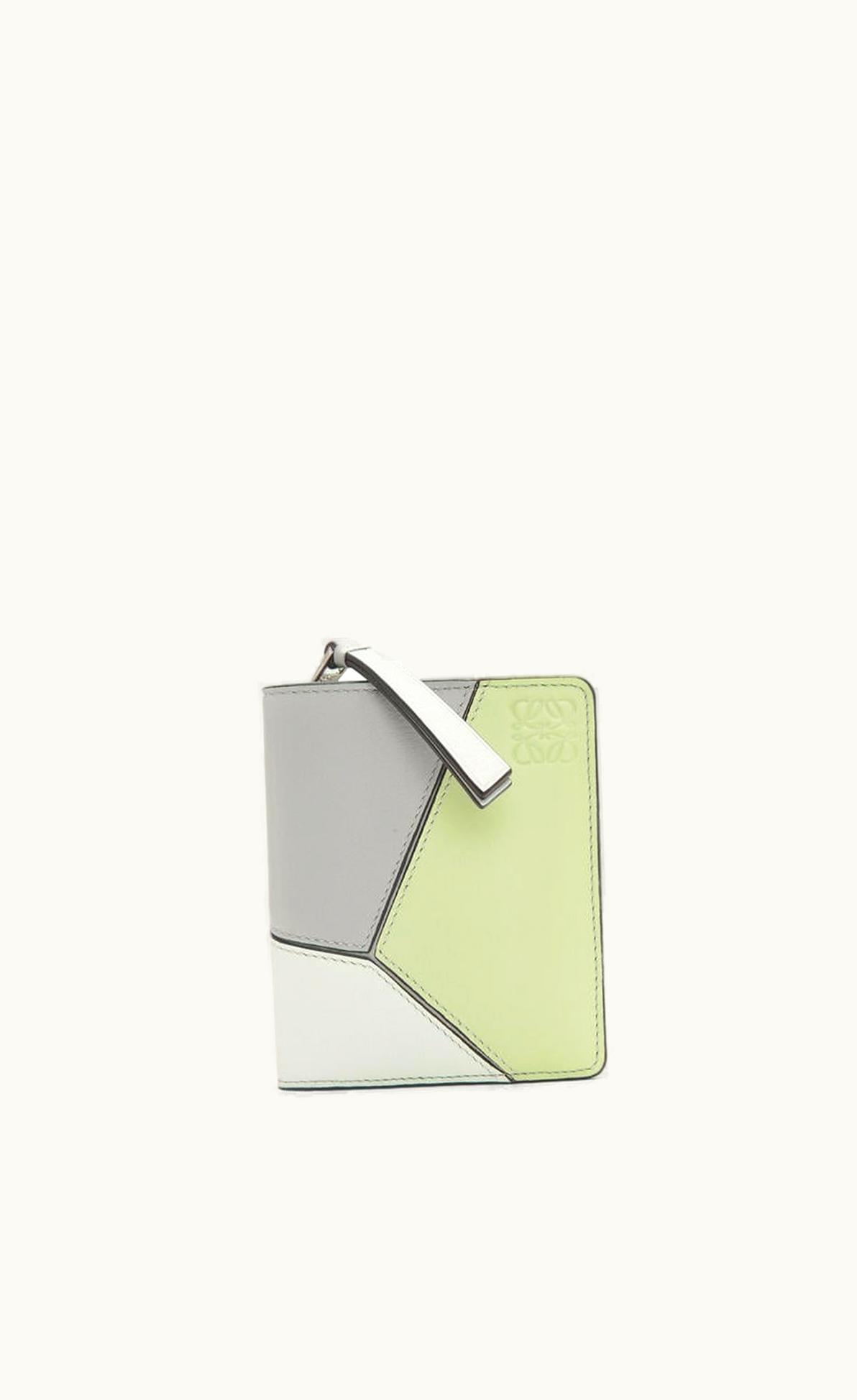 Loewe Loewe Puzzle Compact Zip Wallet In Classic Calfskin UZ0128806
