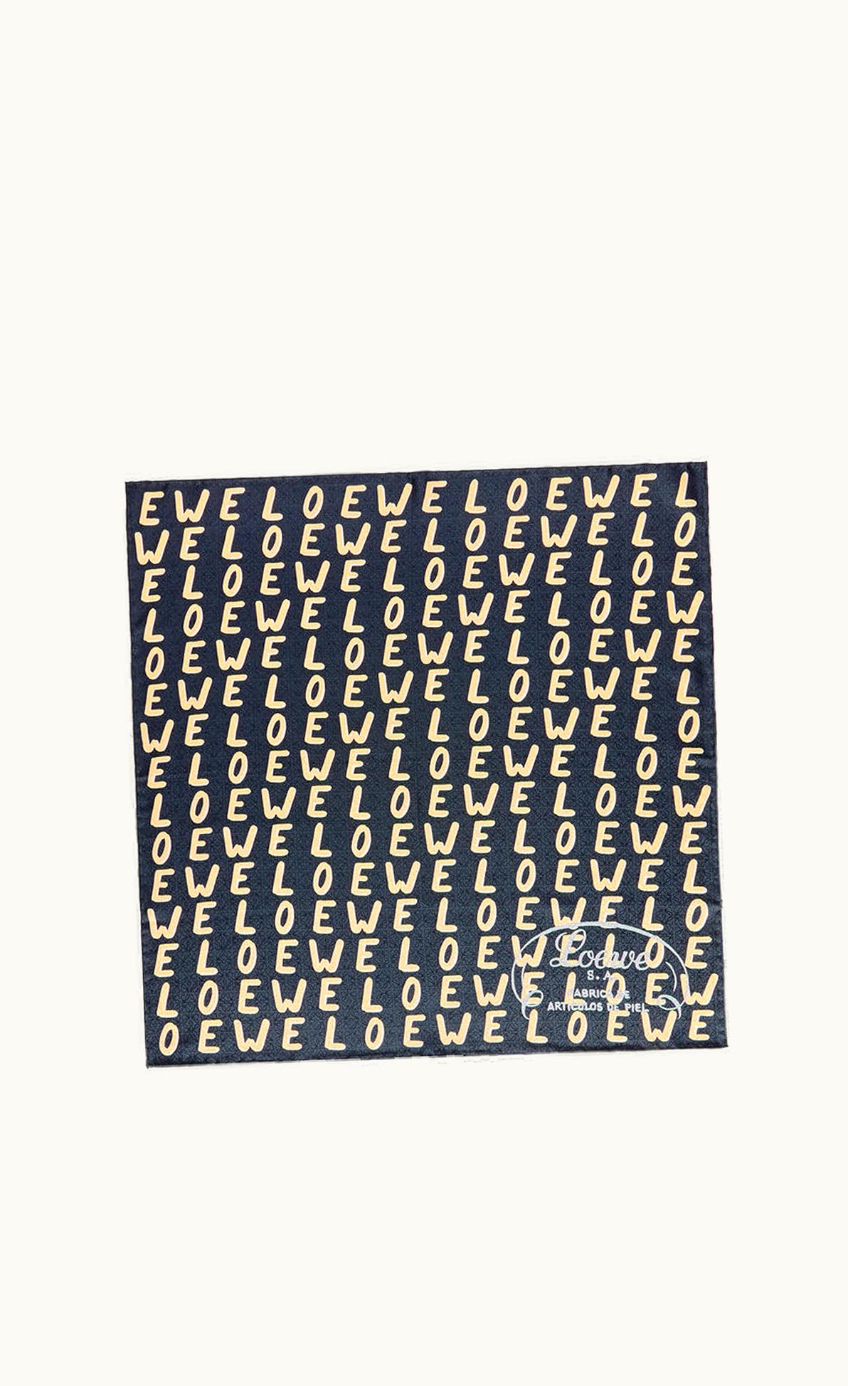 Loewe Loewe Scarf In Silk UZ0128913
