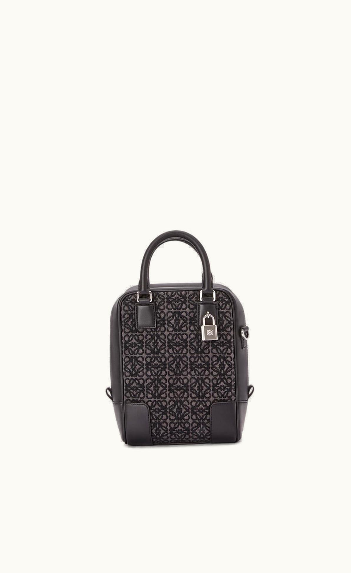 Loewe Loewe Amazona 15 In Anagram Jacquard And Calfskin UZ0128988