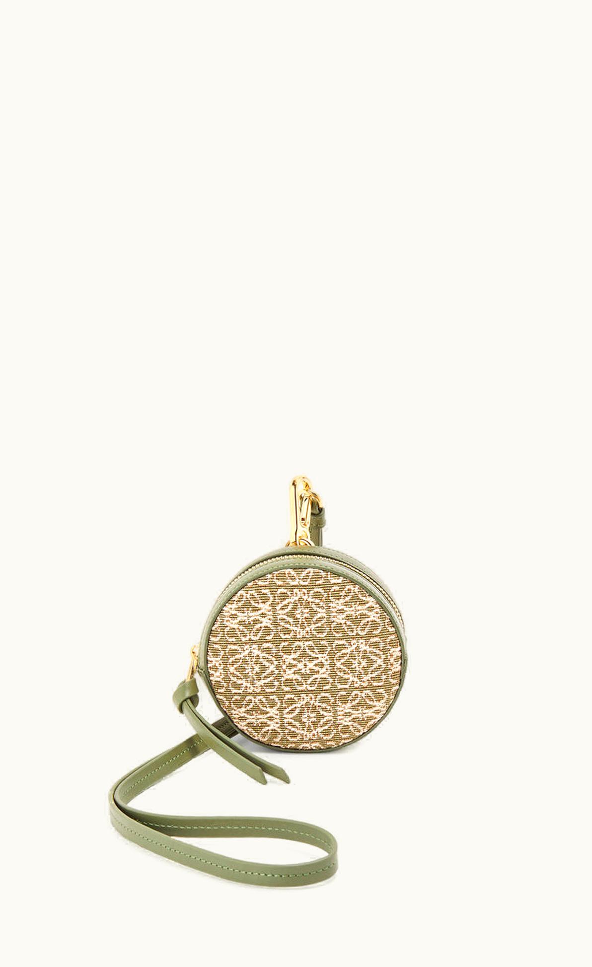 Loewe Loewe Cookie Pouch In Anagram Jacquard And Calfskin UZ0128999