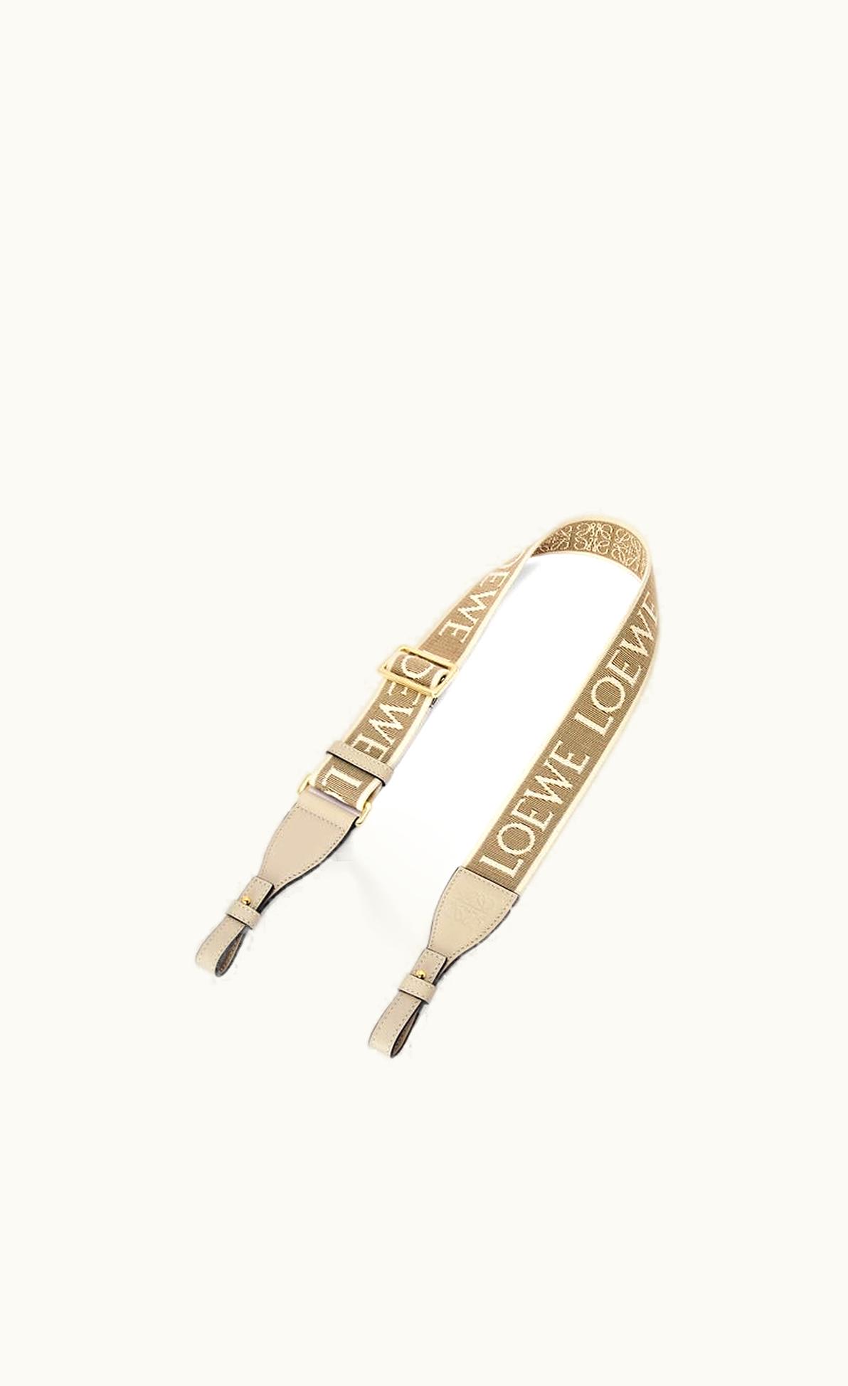 Loewe Loewe Anagram Loop Strap In Jacquard And Calfskin UZ0129044