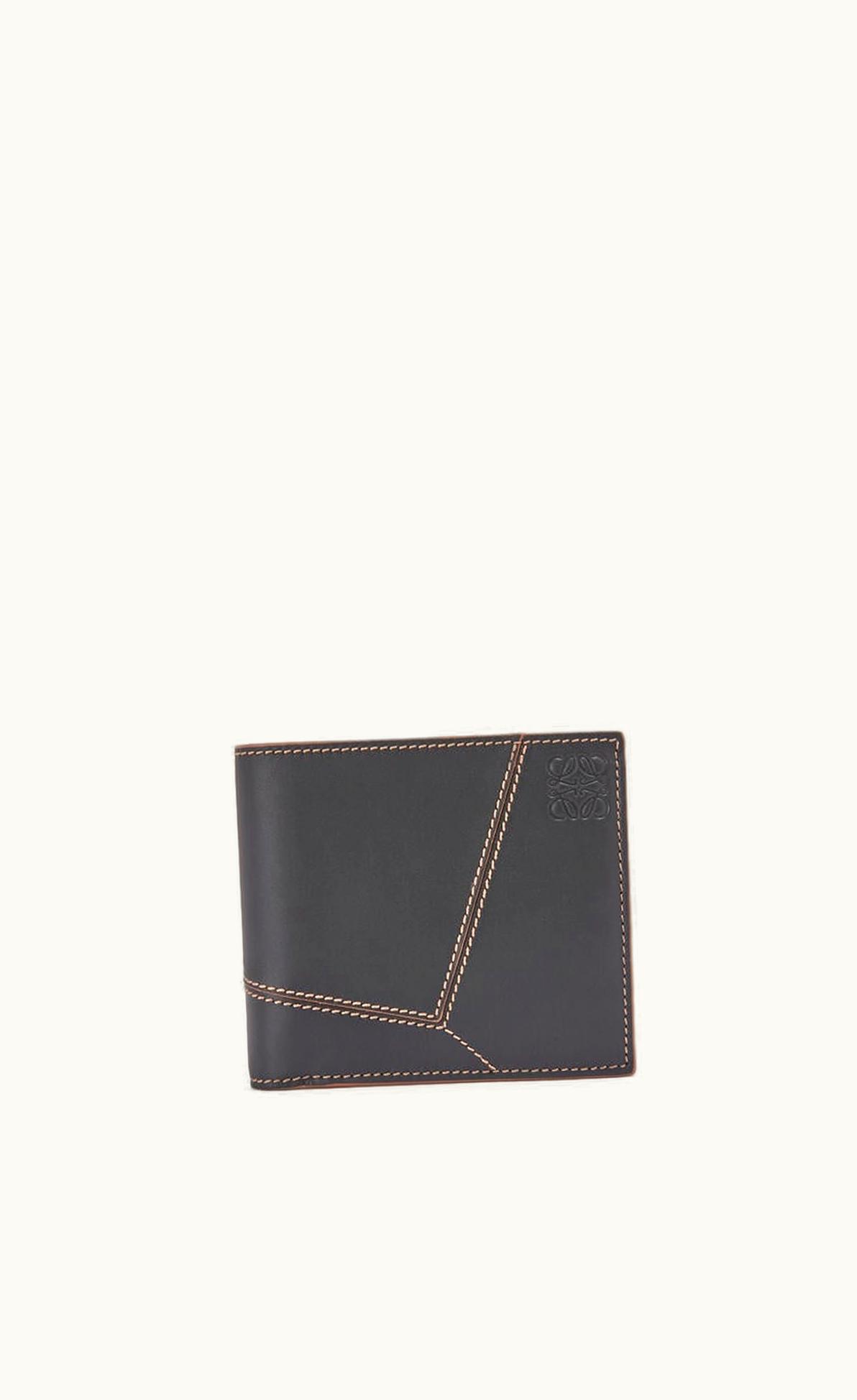 Loewe Loewe Puzzle Stitches Bifold Coin Wallet In Smooth Calfskin UZ0129070