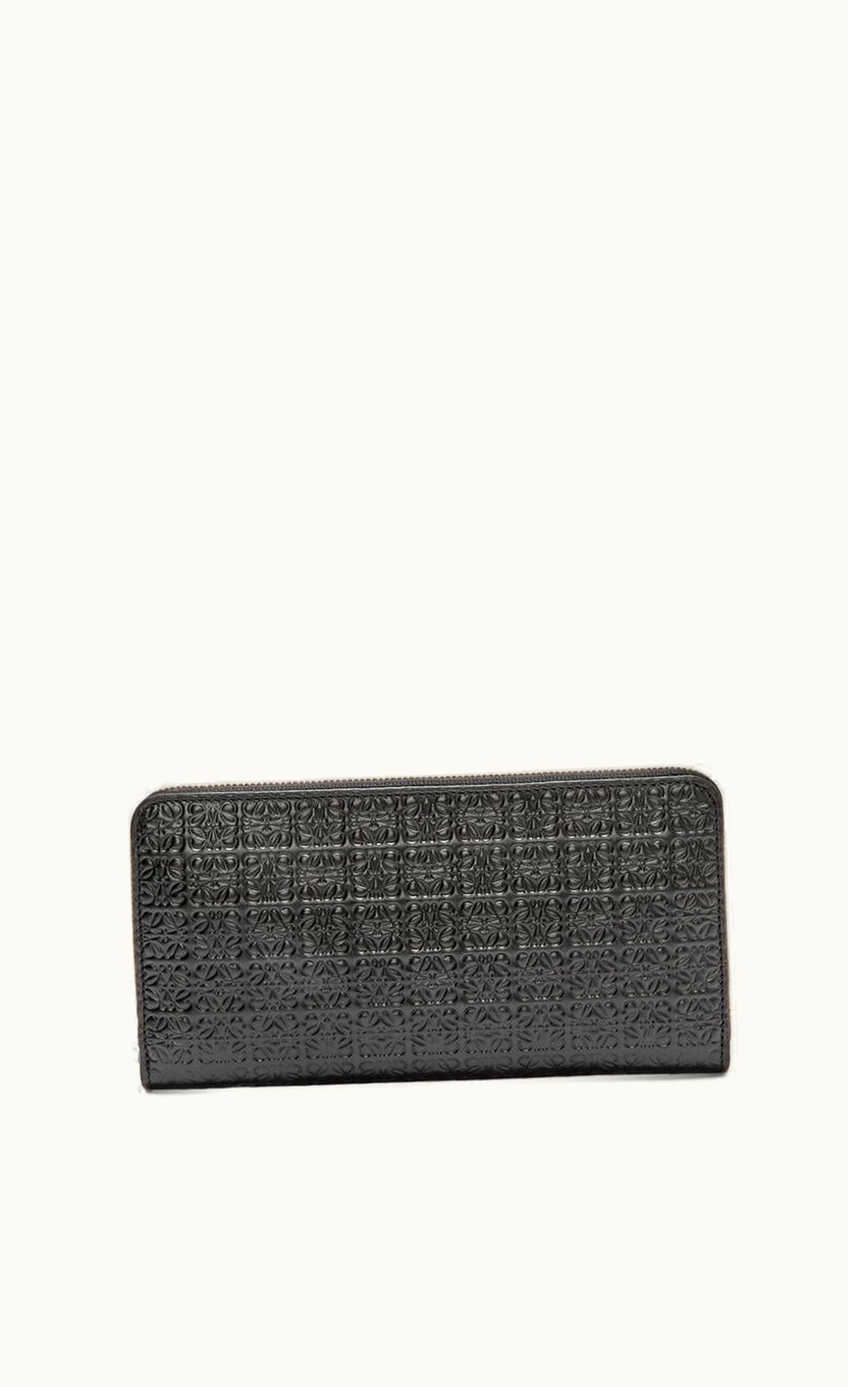 Loewe Loewe Repeat Zip Around Wallet In Embossed Silk Calfskin UZ0129083