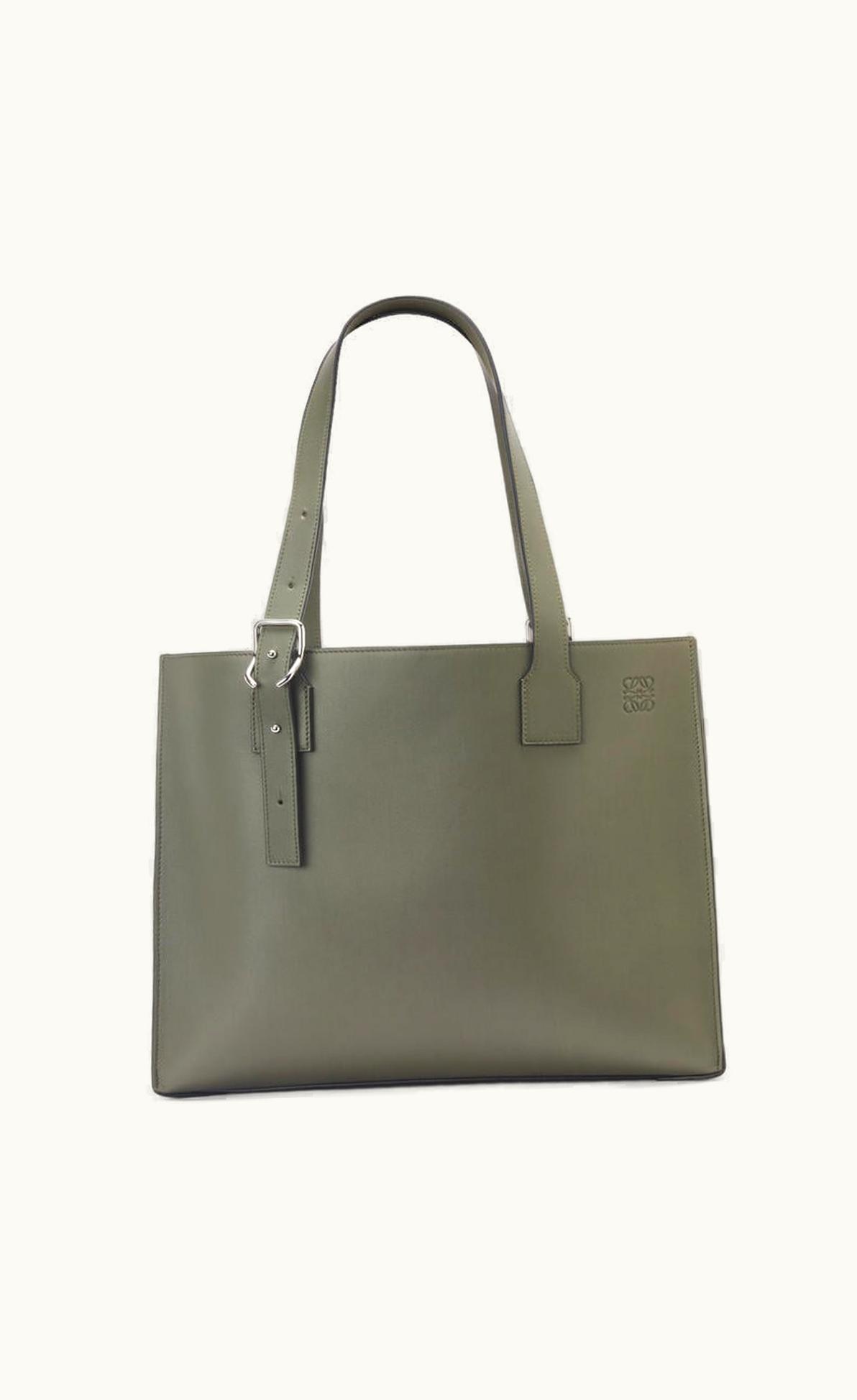Loewe Loewe Buckle Horizontal Tote In Classic Calfskin UZ0129096