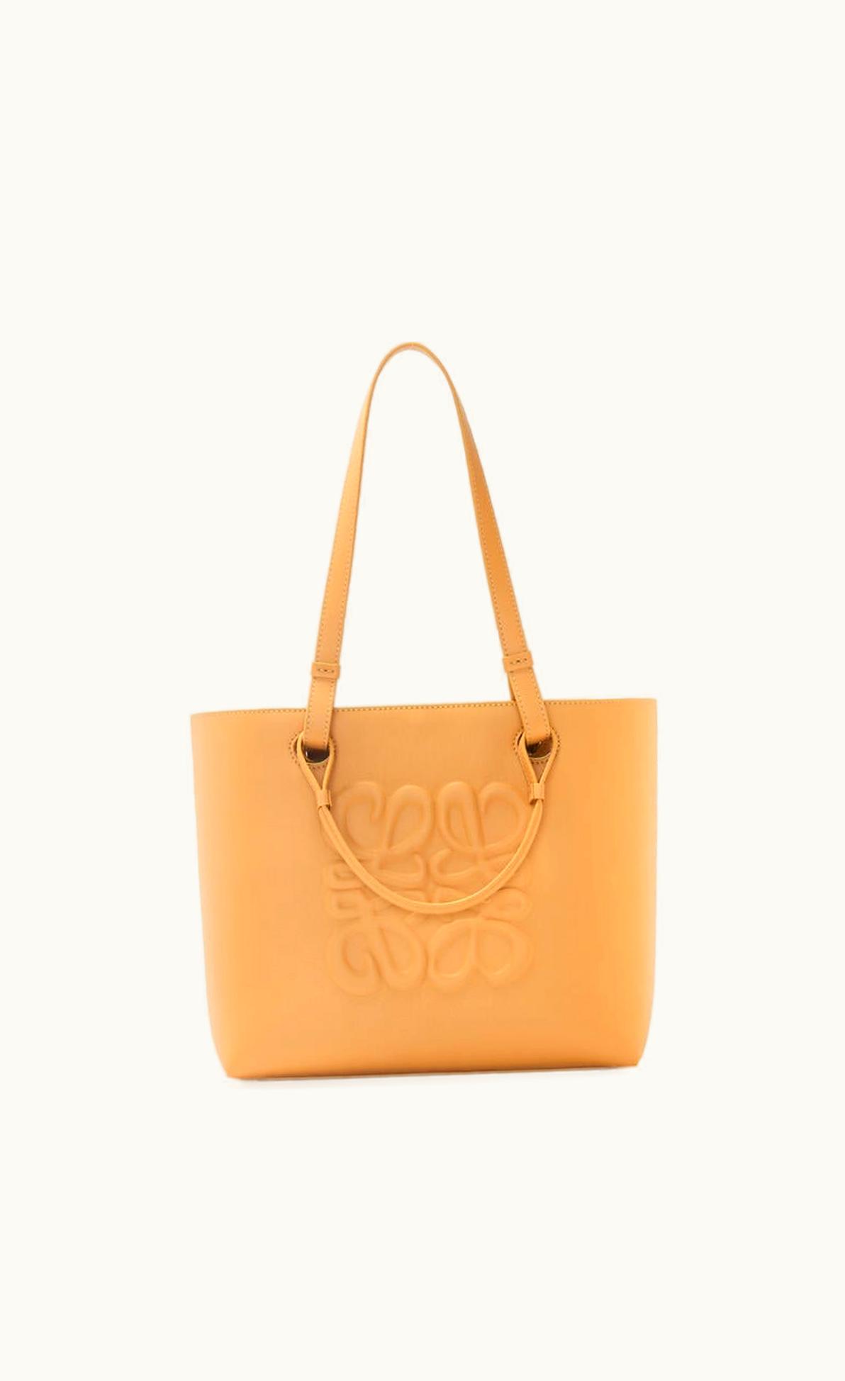 Loewe Loewe Small Inflated Anagram Tote In Classic Calfskin