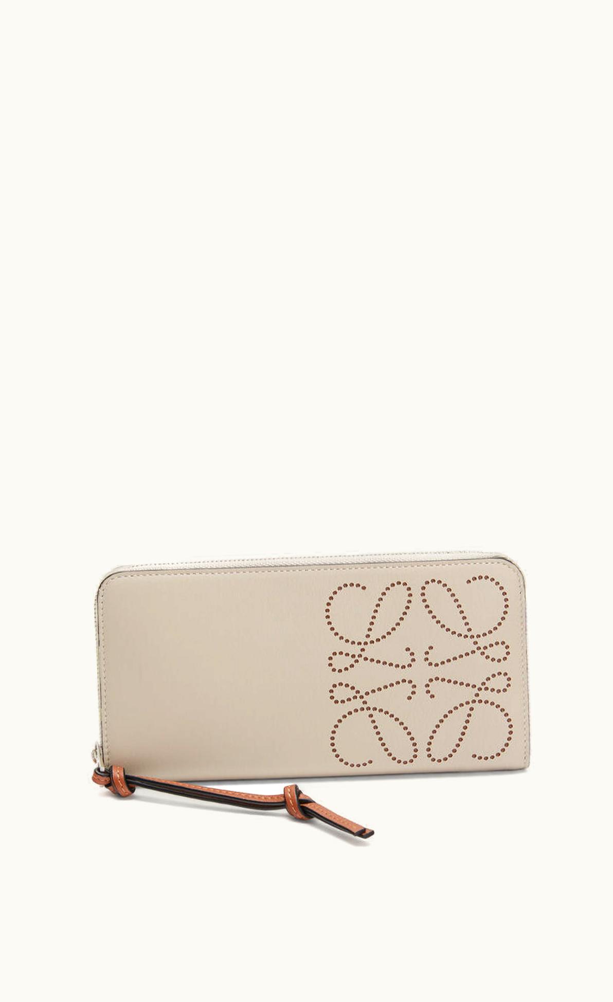 Loewe Loewe Brand Zip Around Wallet In Classic Calfskin UZ0129168