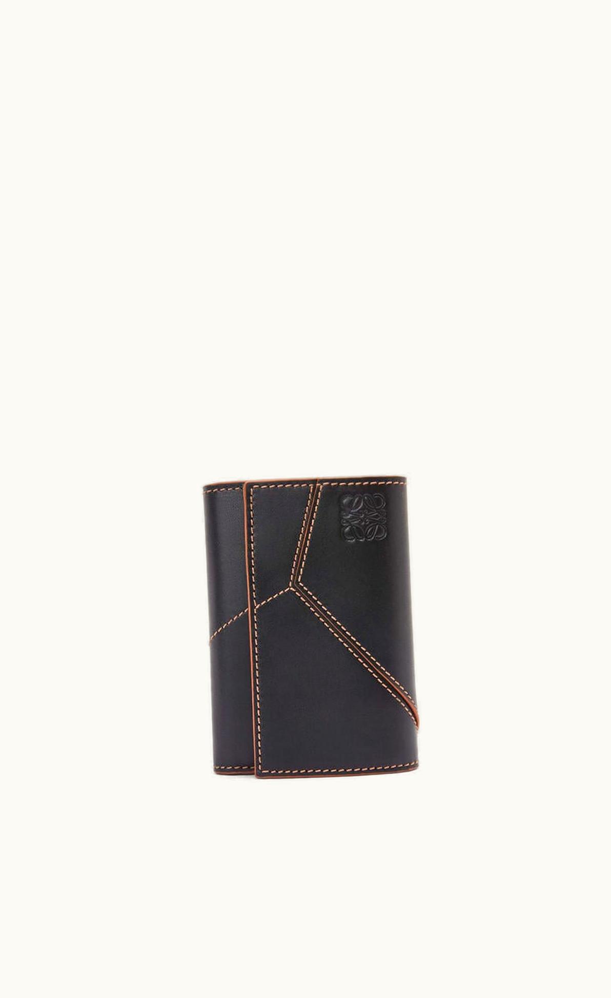 Loewe Loewe Puzzle Stitches Small Vertical Wallet In Smooth Calfskin UZ0129183