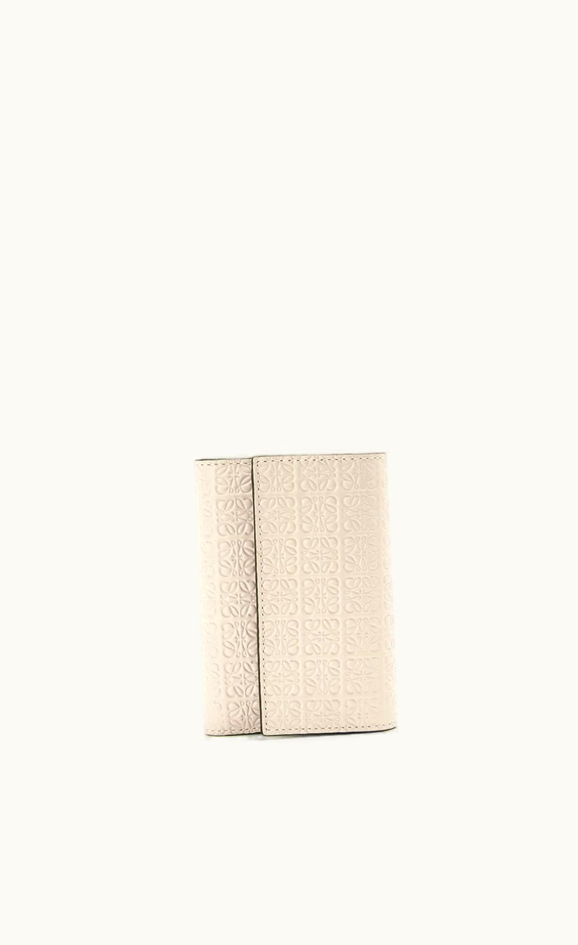 Loewe Loewe Repeat Small Vertical Wallet In Embossed Silk Calfskin UZ0129263