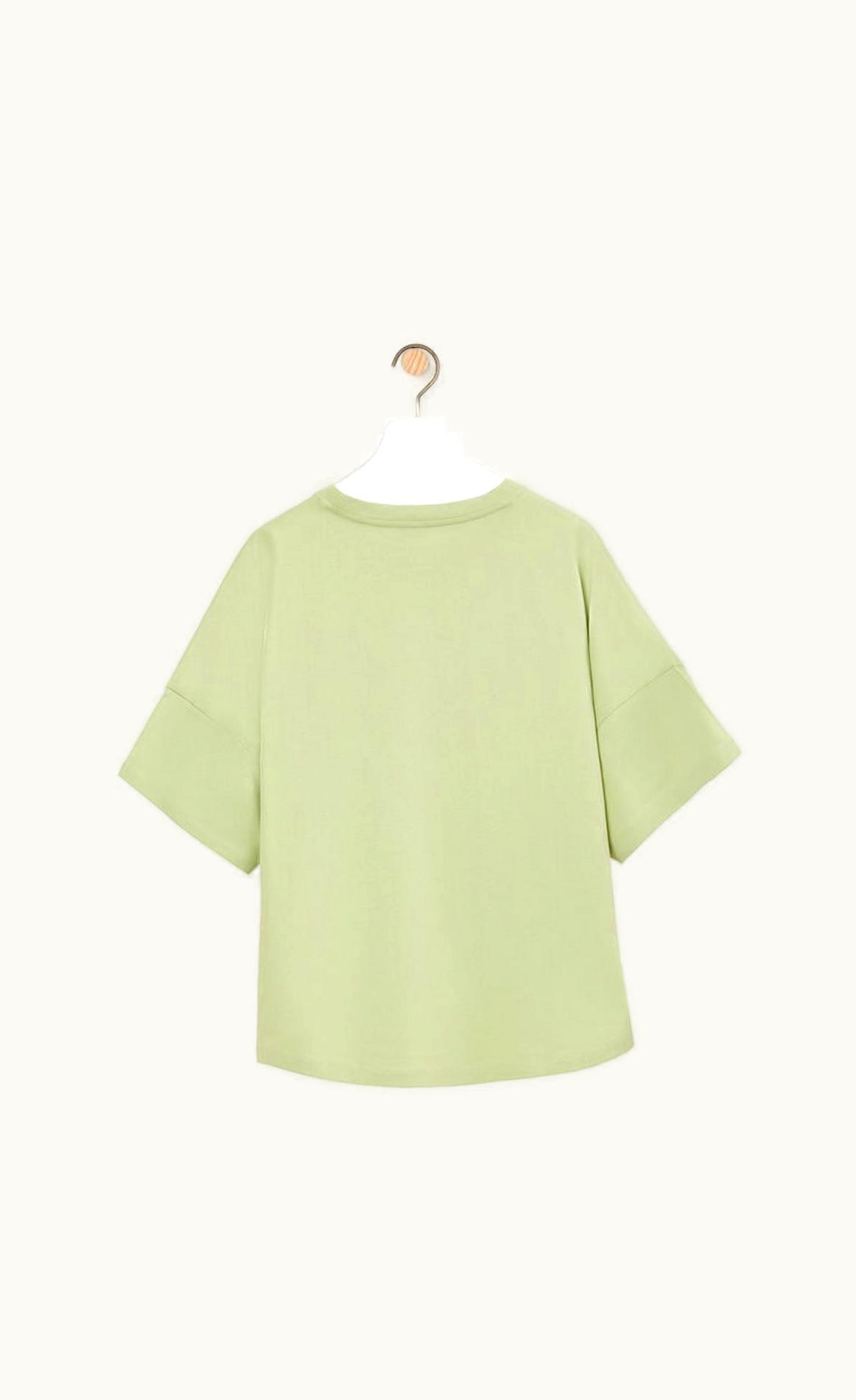 Loewe Loewe Short Oversize Anagram T-Shirt In Cotton UZ0129356