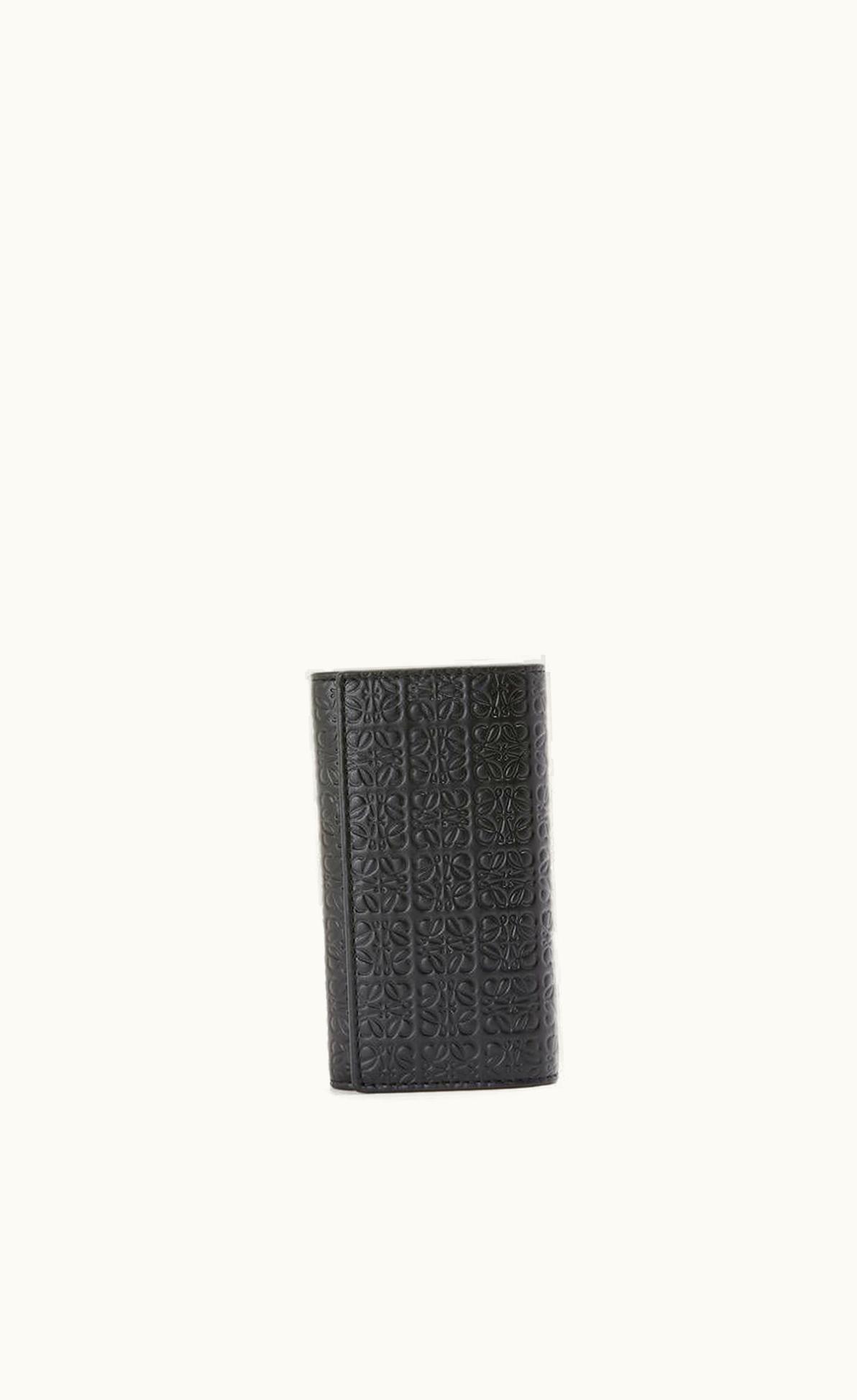 Loewe Repeat Key Case In Embossed Silk Calfskin UZ0129392