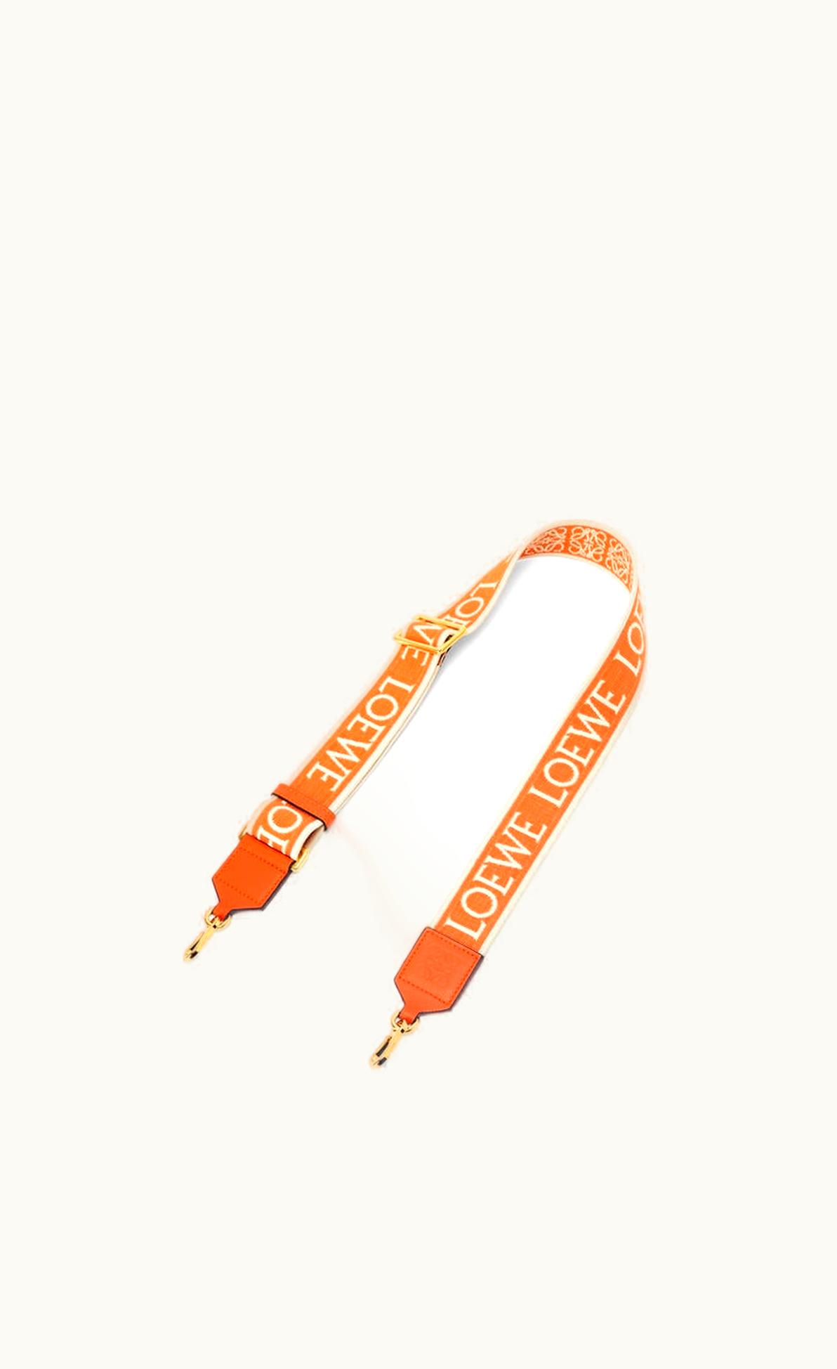 Loewe Anagram Strap In Jacquard And Calfskin UZ0129393