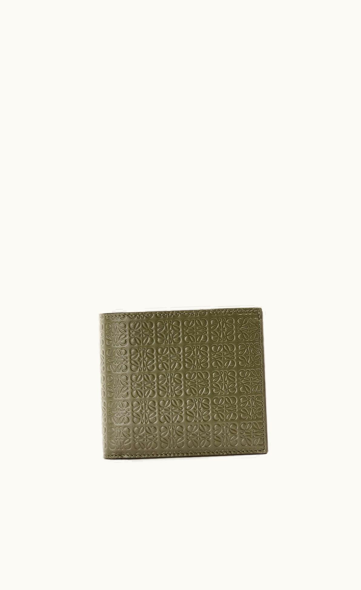 Loewe Repeat Bifold Coin Wallet In Embossed Silk Calfskin UZ0129404