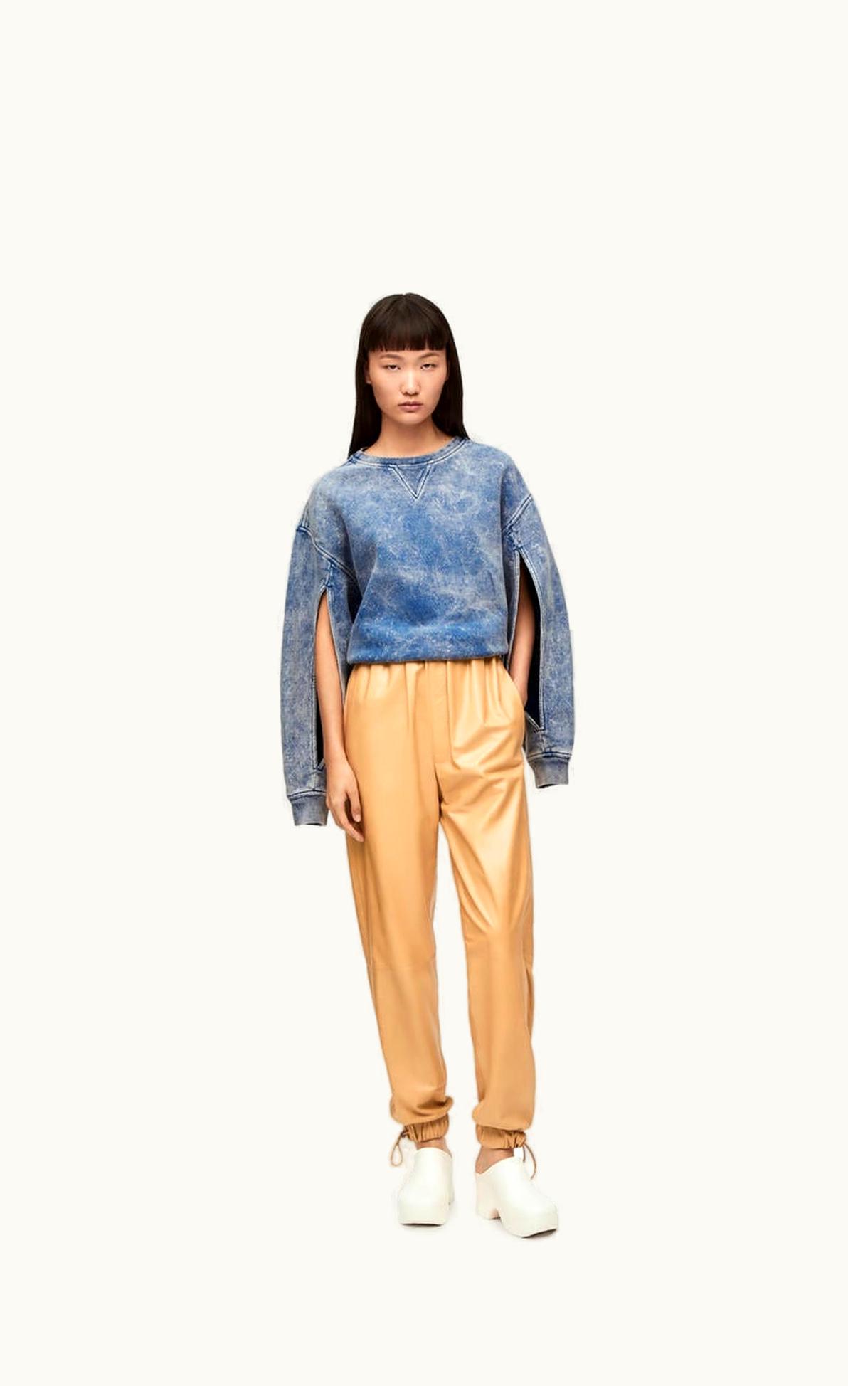 Loewe Elongated Sweatshirt In Cotton Fleece UZ0129407