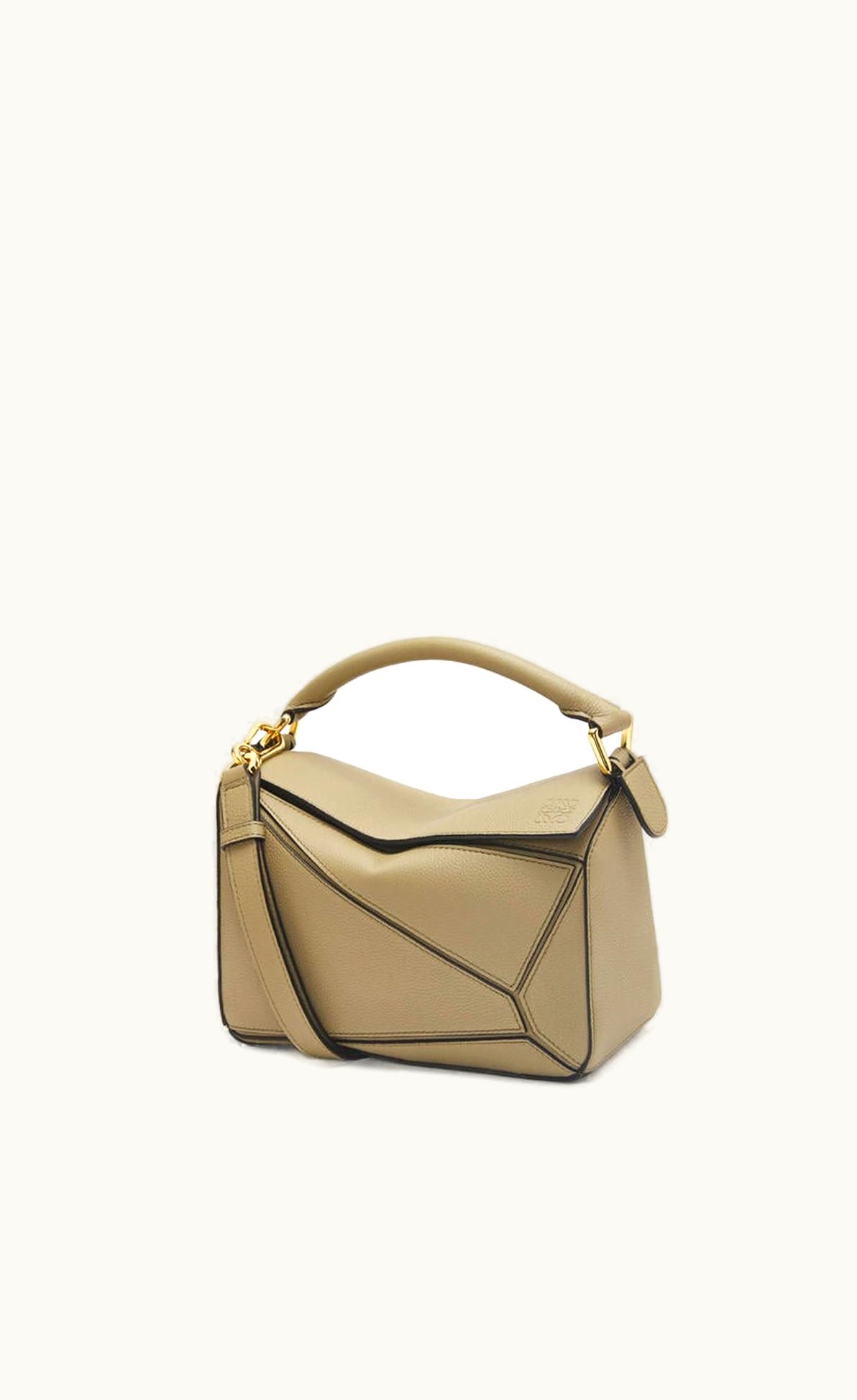 Loewe Small Puzzle Bag In Soft Grained Calfskin UZ0129443