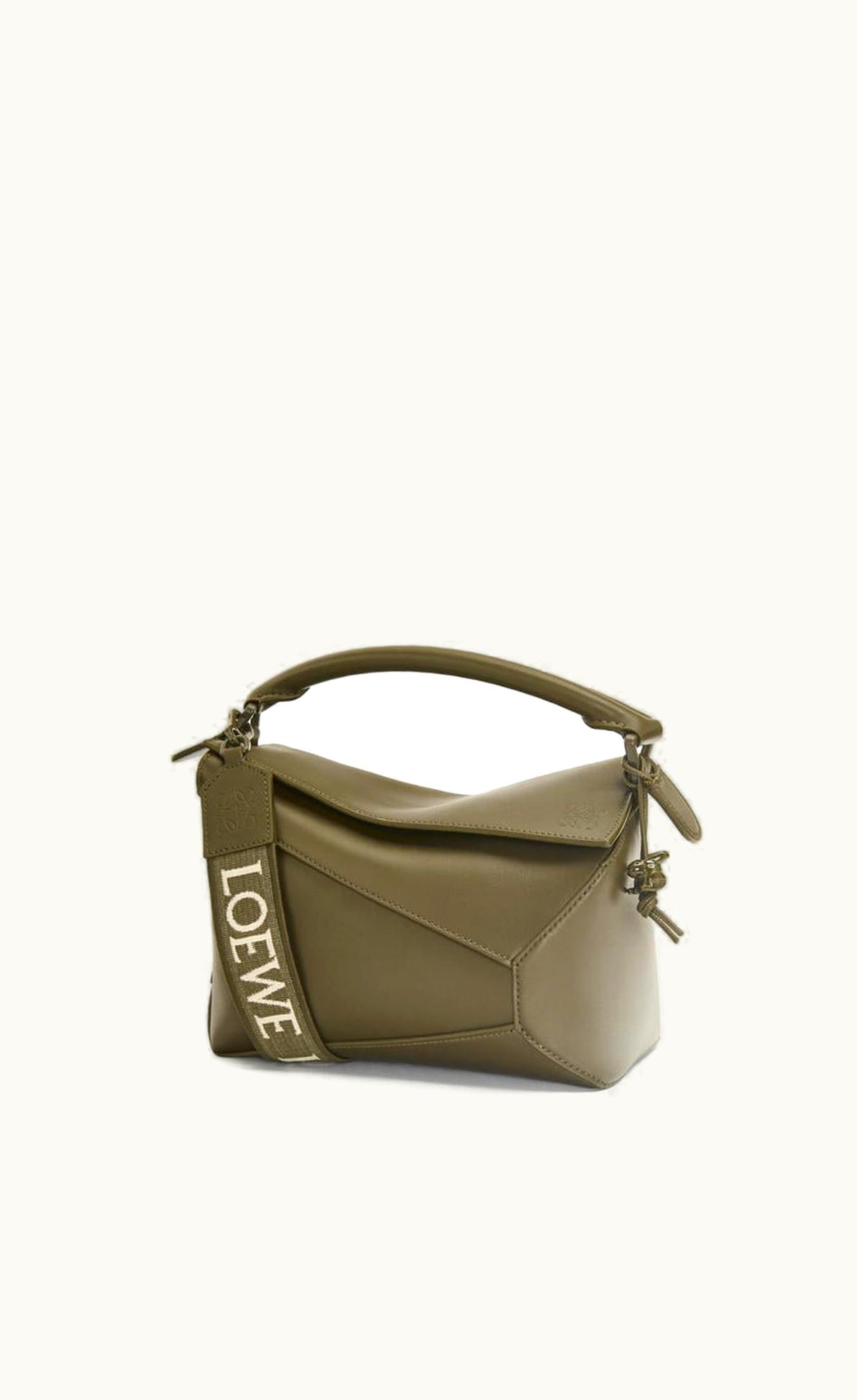 Loewe Small Puzzle Edge Bag In Satin Calfskin UZ0129516