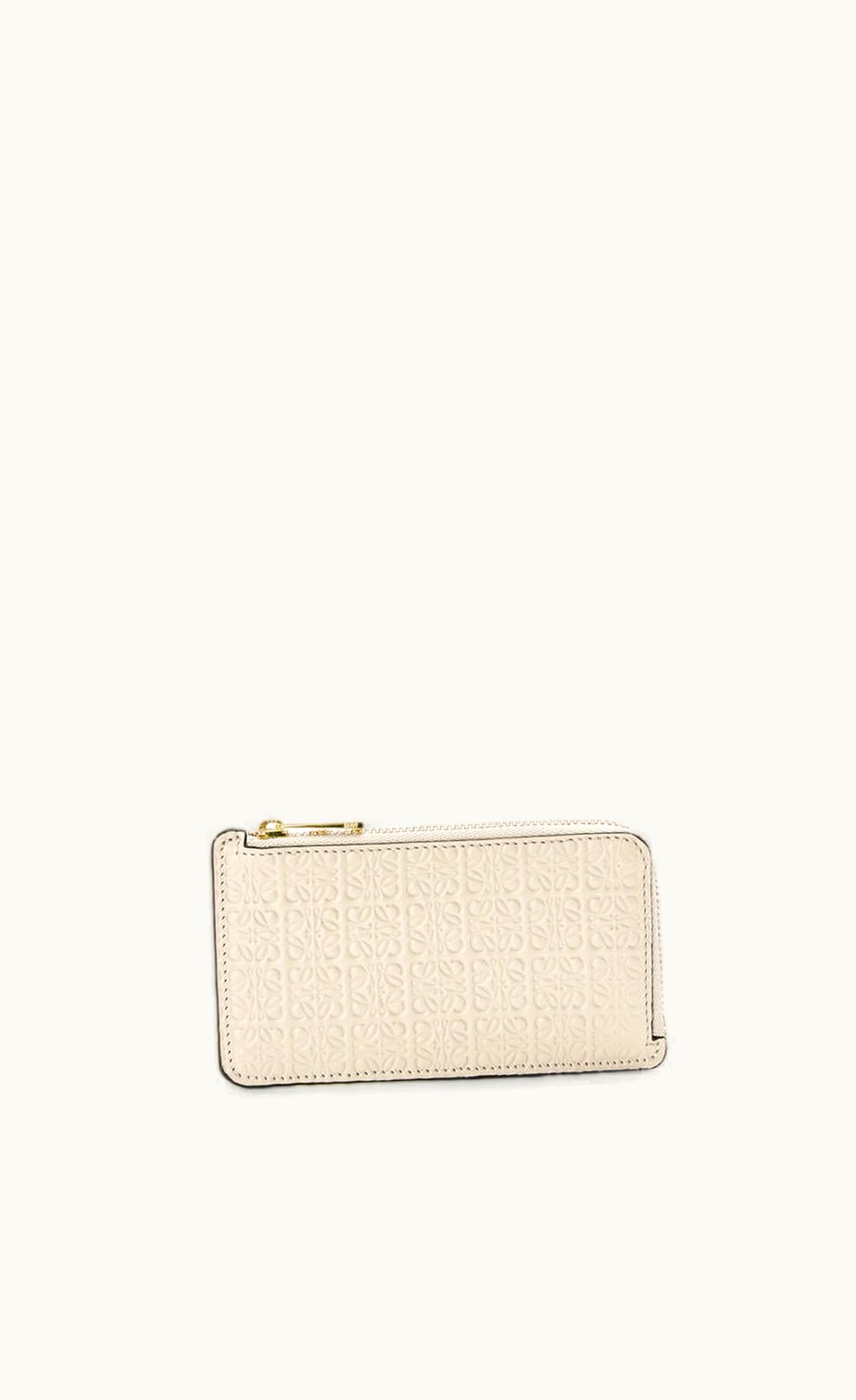 Loewe Repeat Coin Cardholder In Embossed Silk Calfskin UZ0129571