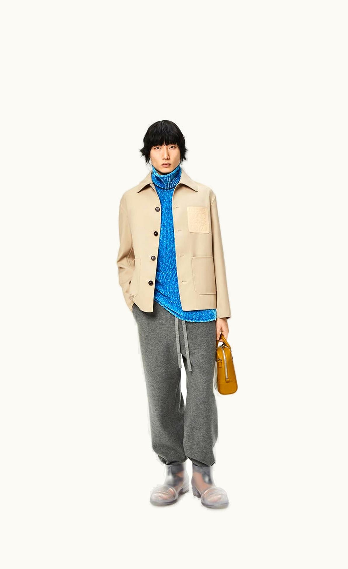 Loewe Workwear Jacket In Wool UZ0129577