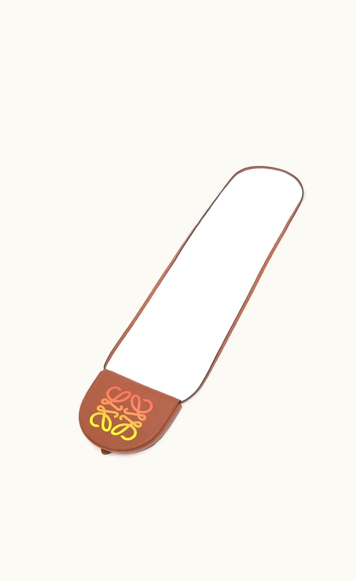 Loewe Small Anagram Heel Pouch In Classic Calfskin