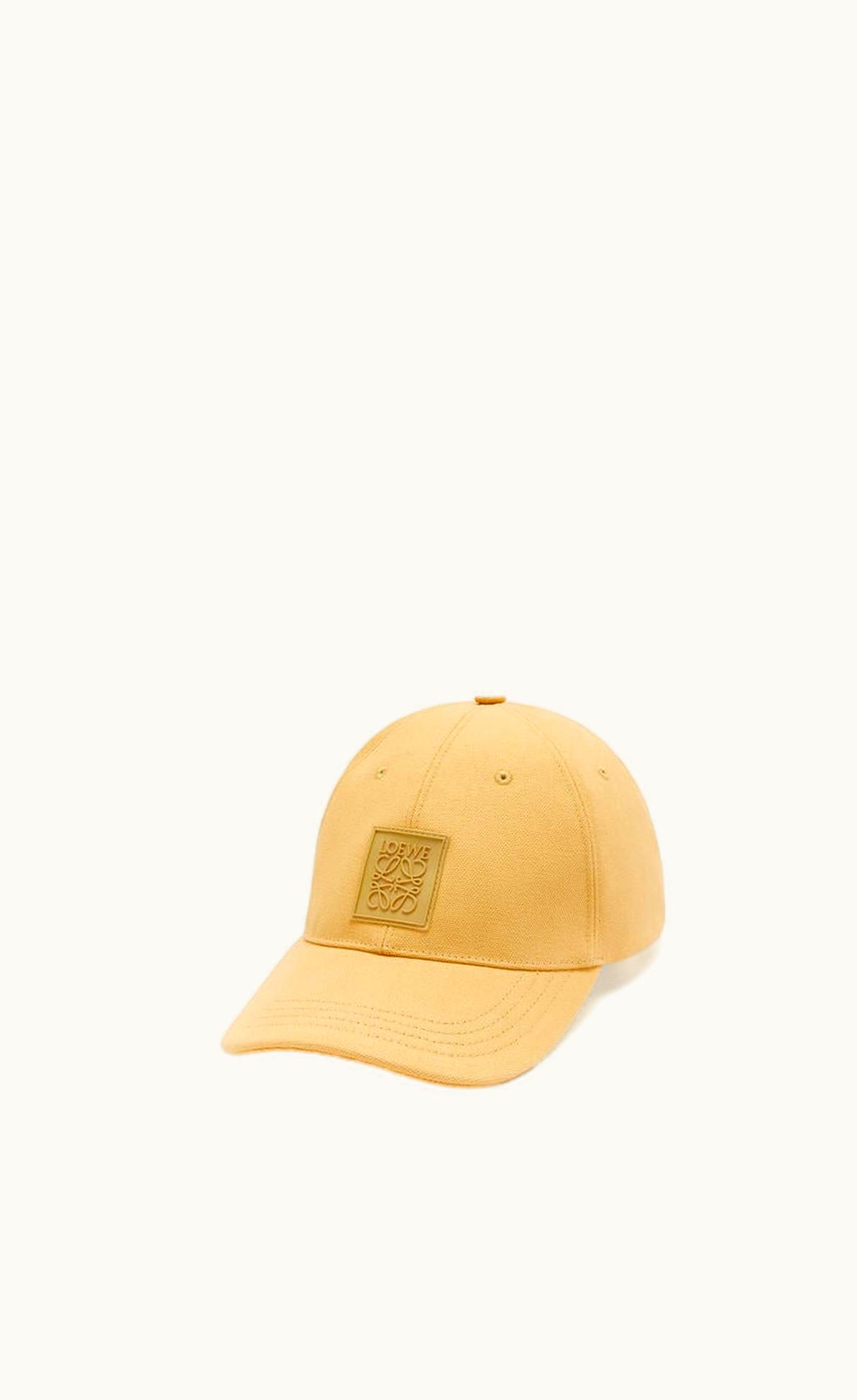 Loewe Patch Cap In Canvas UZ0129595