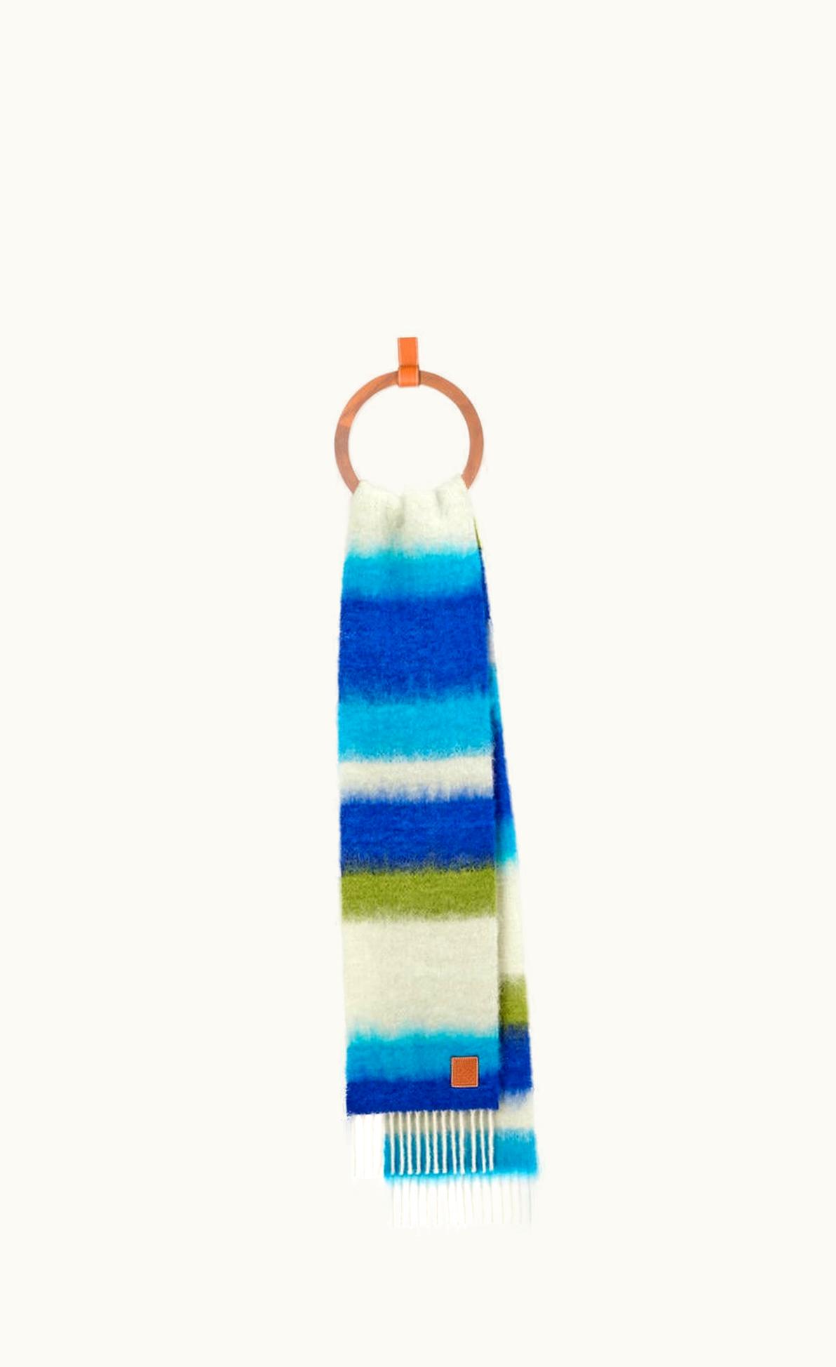 Loewe Stripe Scarf In Mohair UZ0129598