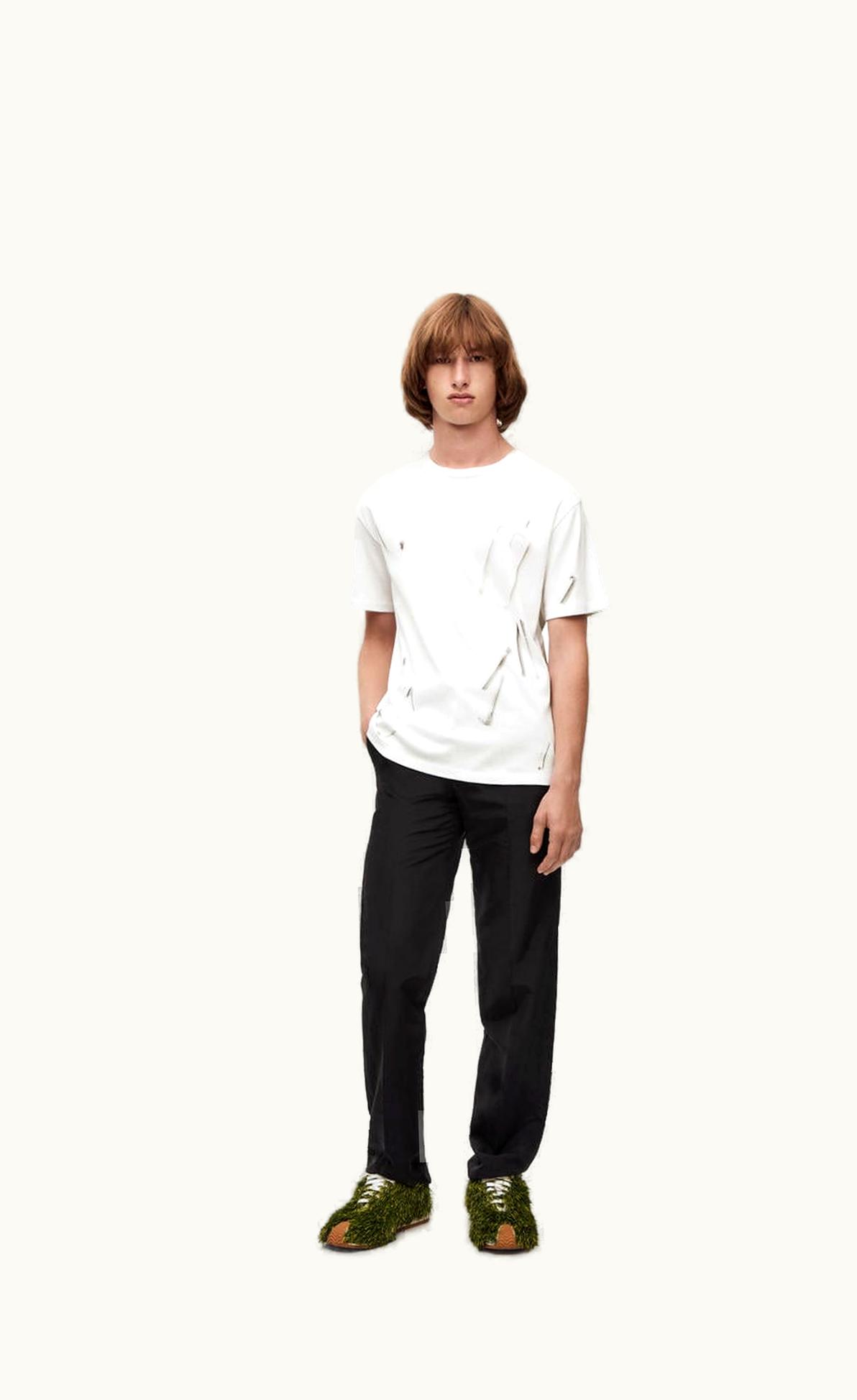 Loewe Objects T-Shirt In Cotton UZ0129607