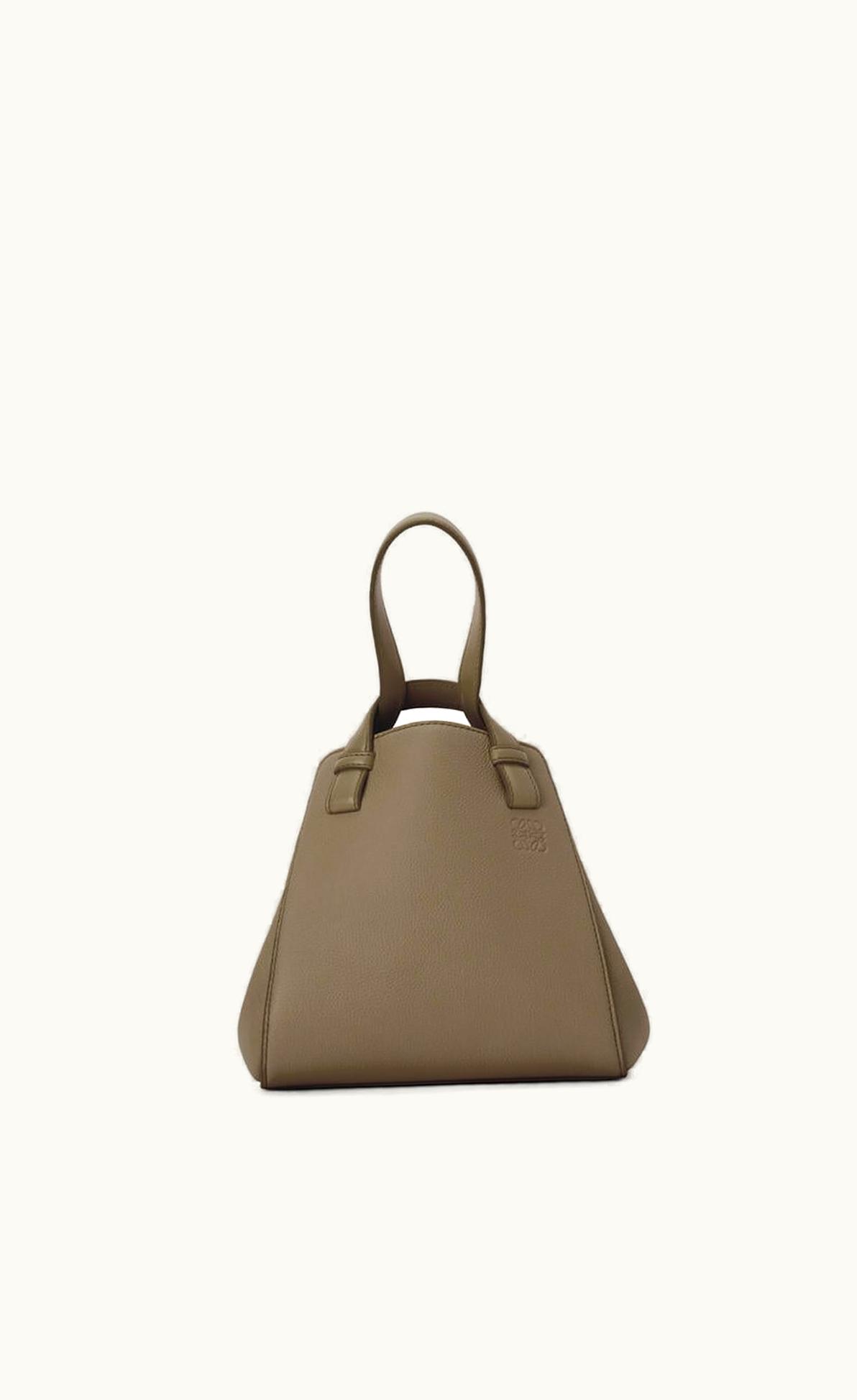 Loewe Hammock Nugget Bag In Soft Grained Calfskin
