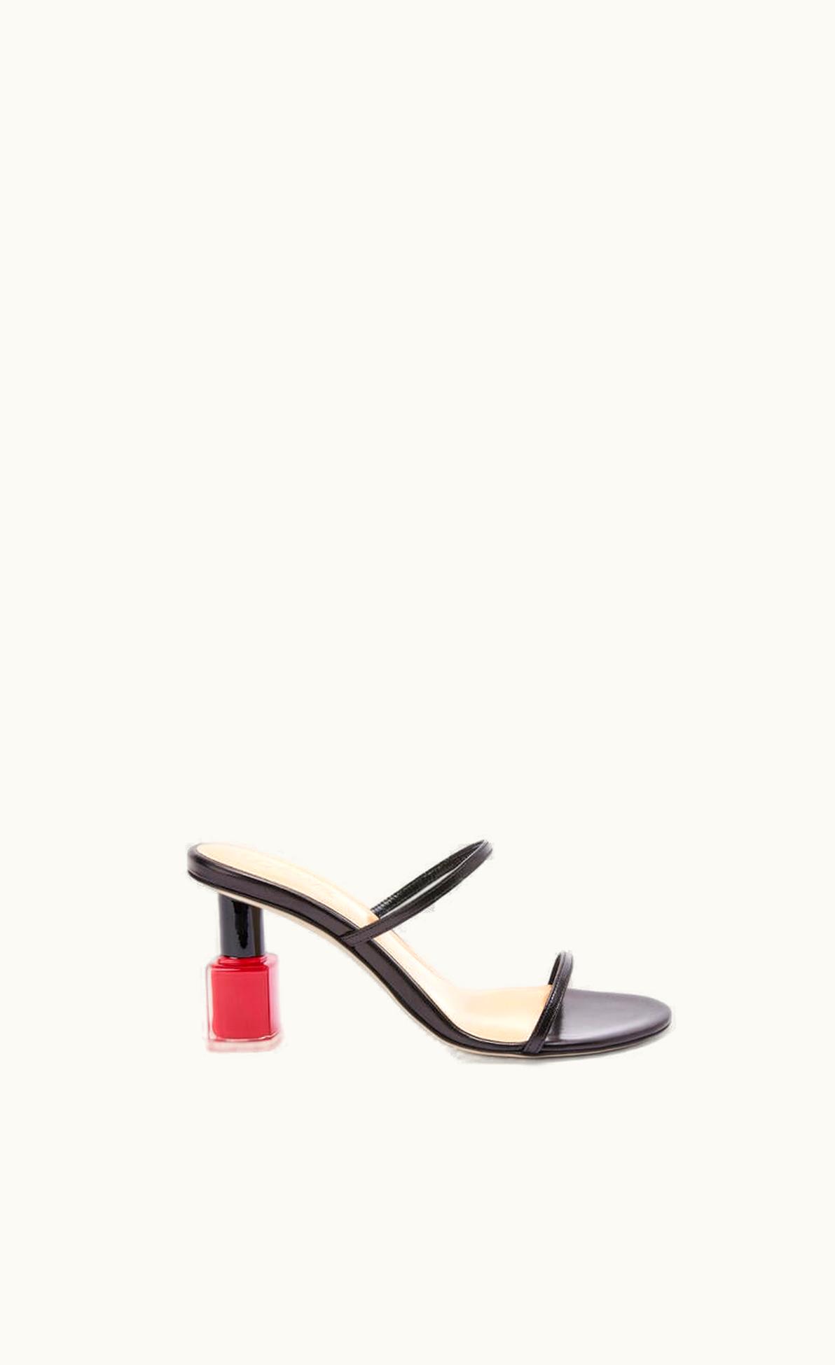 Loewe Nail Polish Sandal In Goatskin
