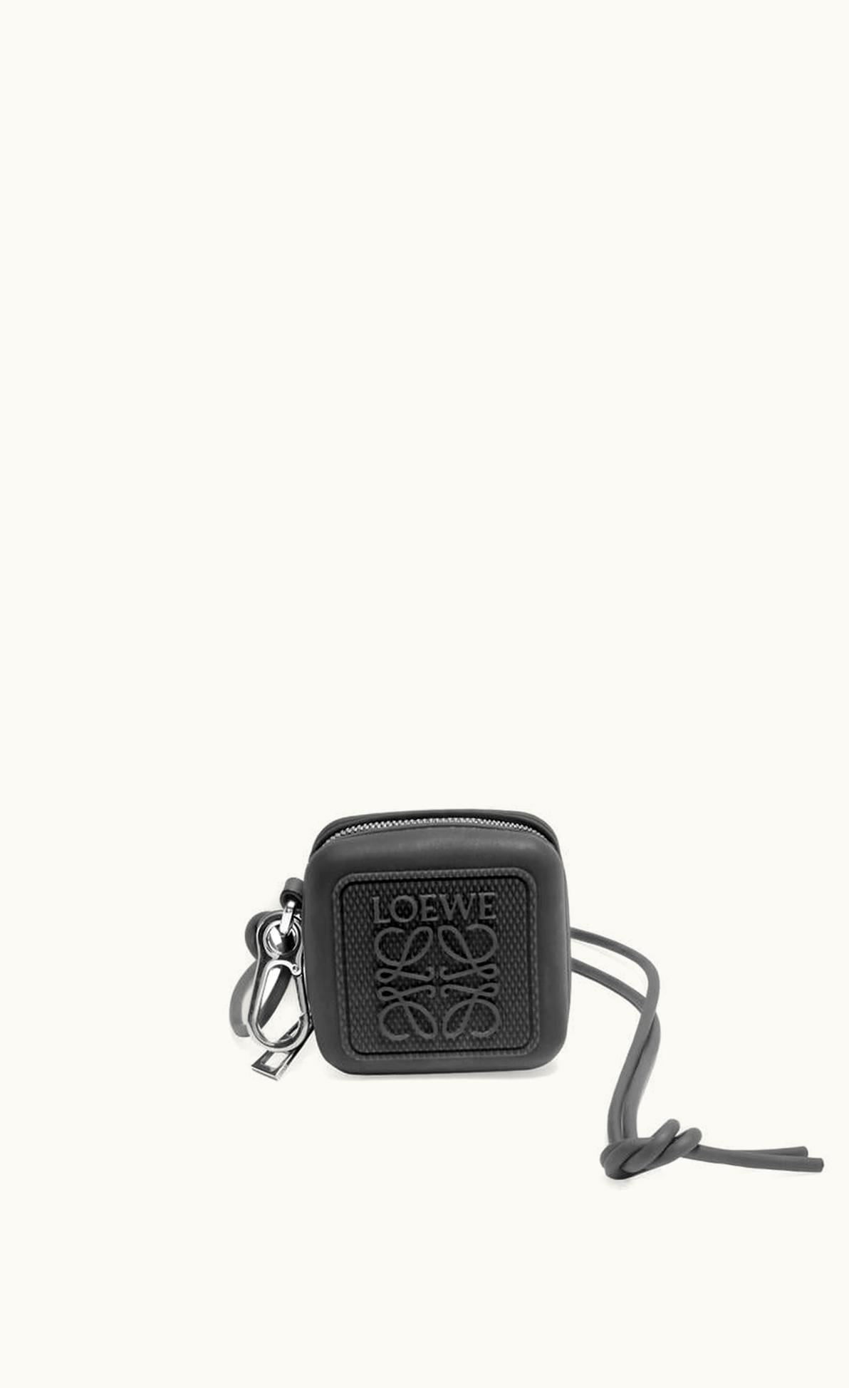 Loewe Molded Coin Case In Diamond Rubber UZ0129623