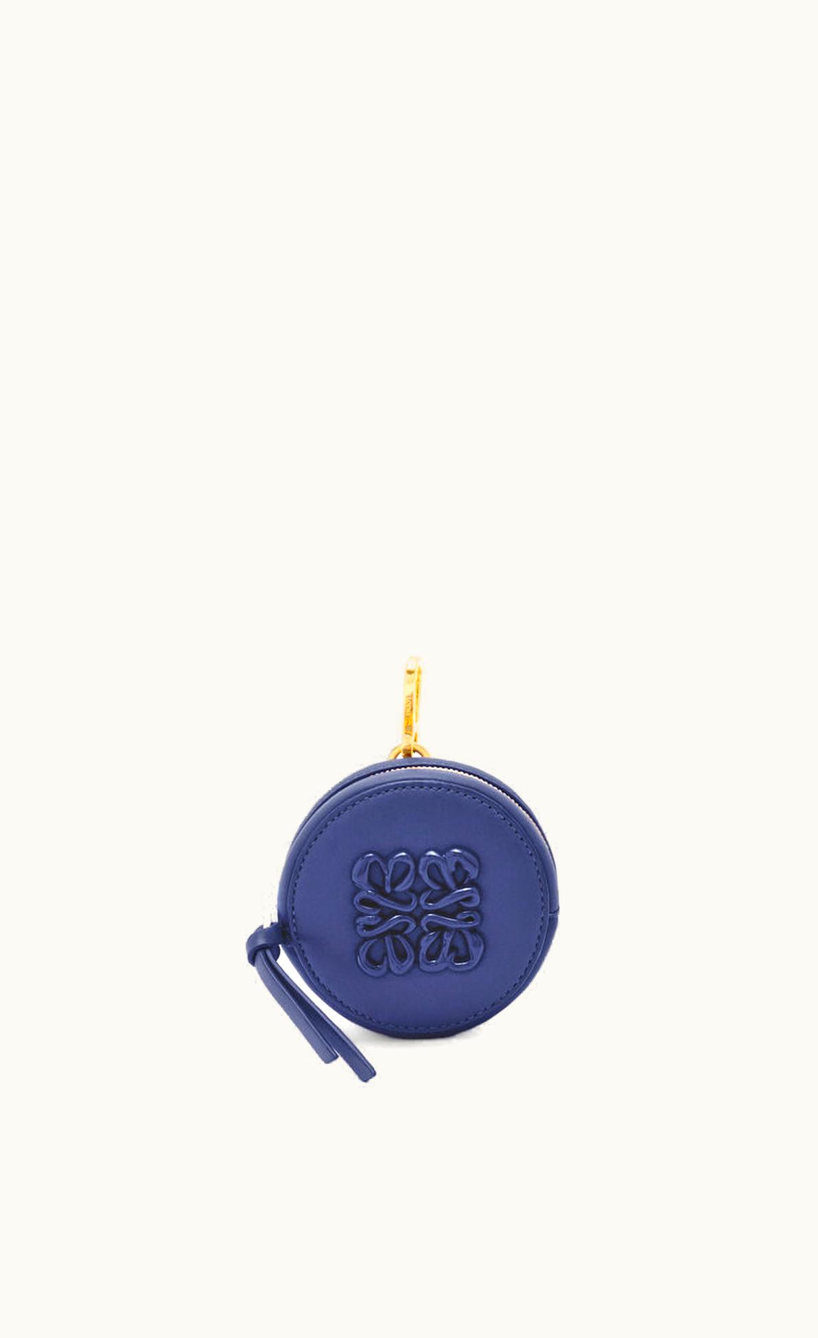 Loewe Inflated Anagram Cookie Charm In Silk Calfskin UZ0129630